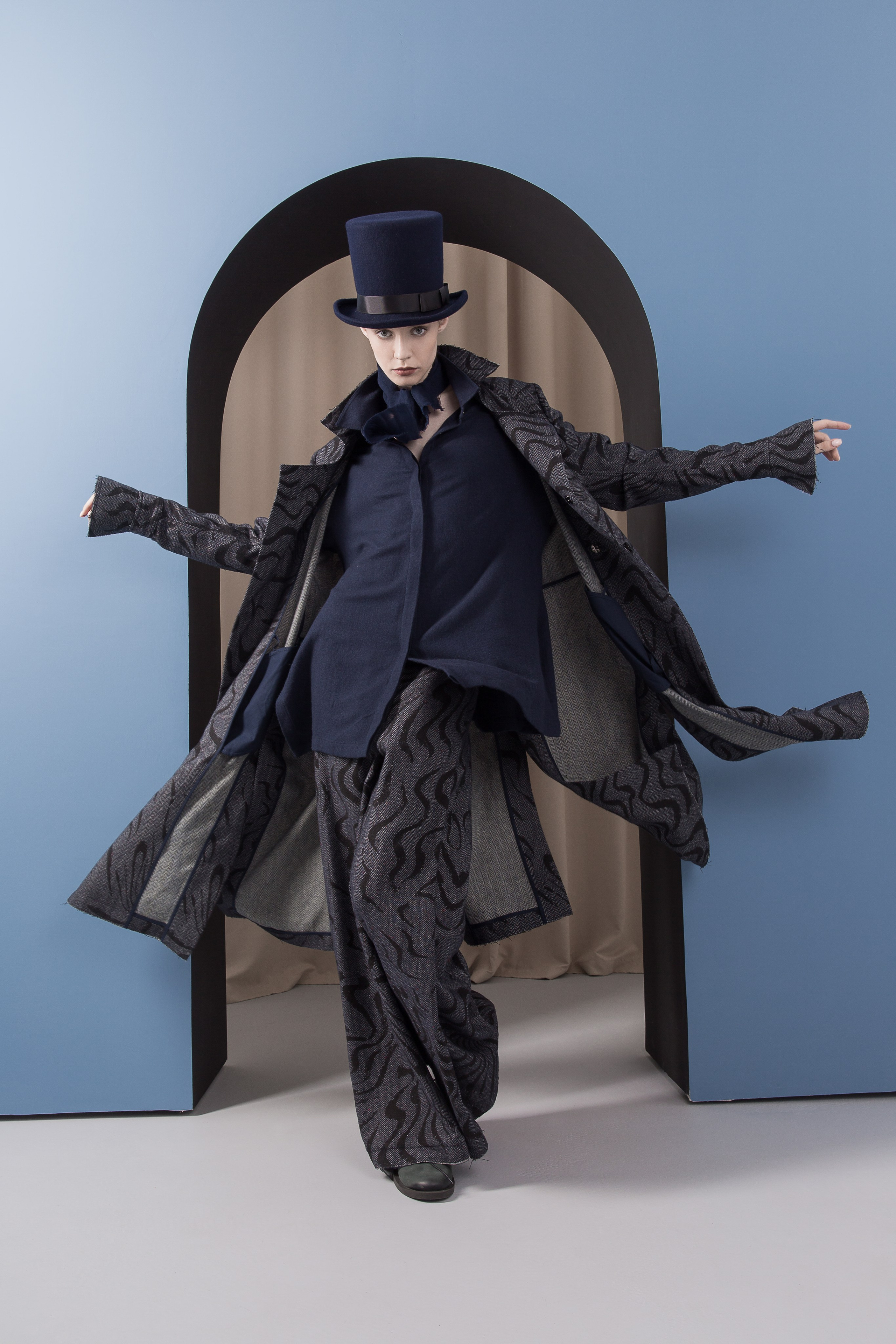 LookBook Winter 2022-2023 fo CROKI. Photographer Anna Arzamastseva