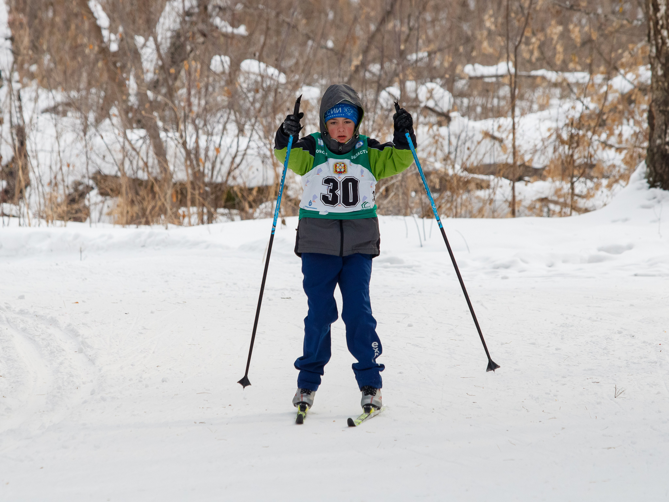 Лыжные соревнования. LeChuPhoto_Omsk
