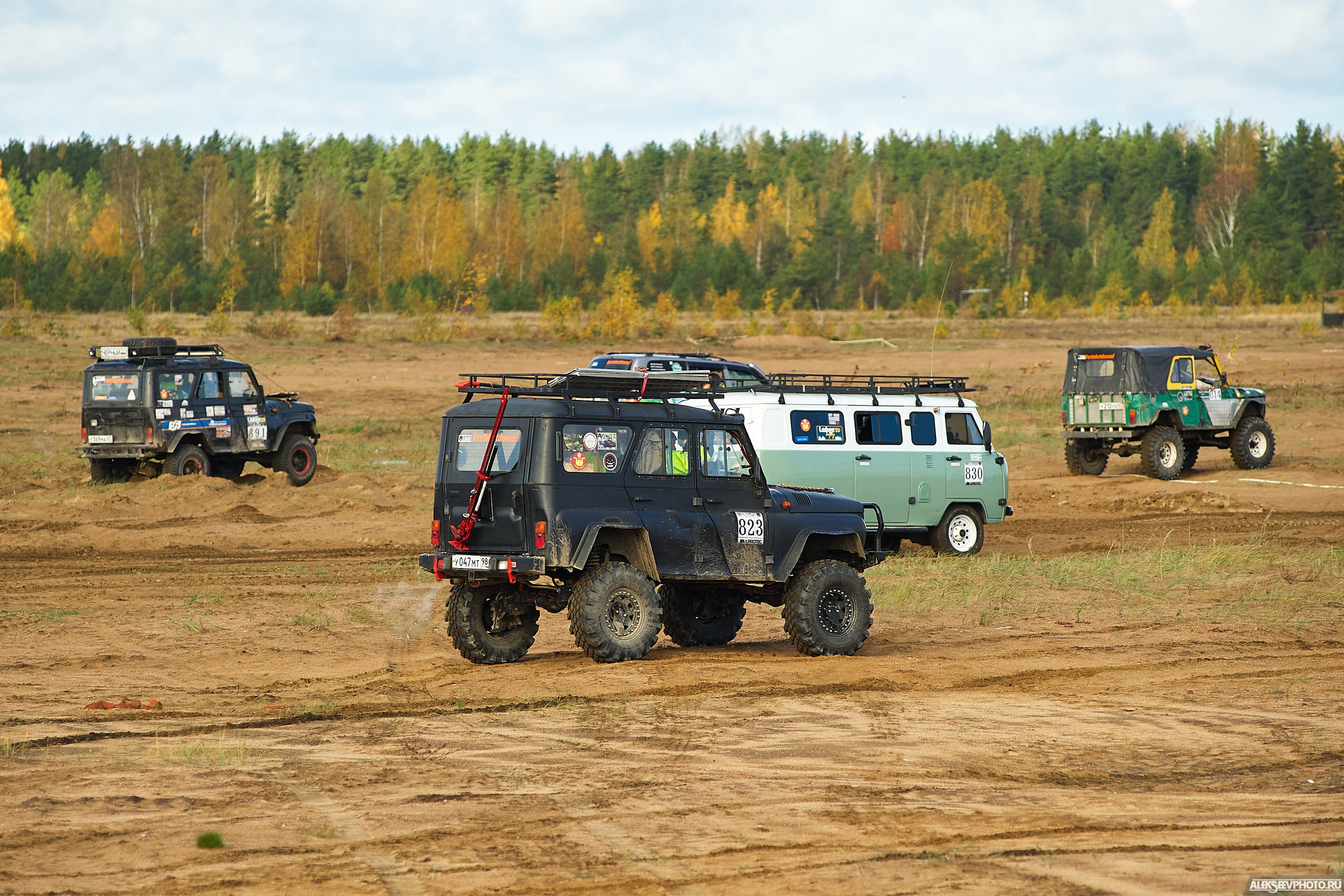 2020.10.10 — Финал Кубка ДОСААФ — Базлаг, торжественный старт. Фотограф Алексей Алексеев