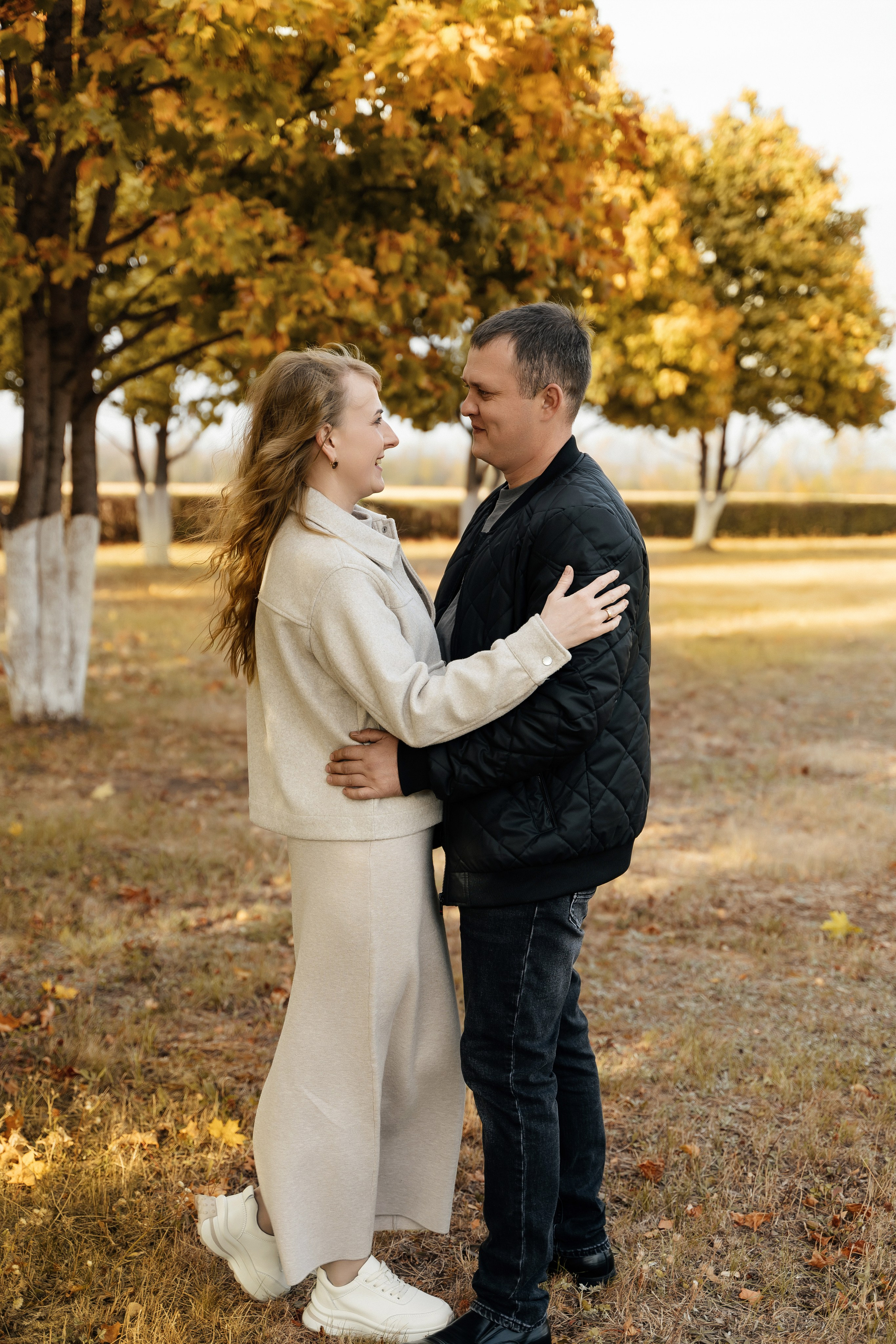 Осенняя фотосессия в стиле Love Story. Семейный фотограф в Белгороде Амелина Алина