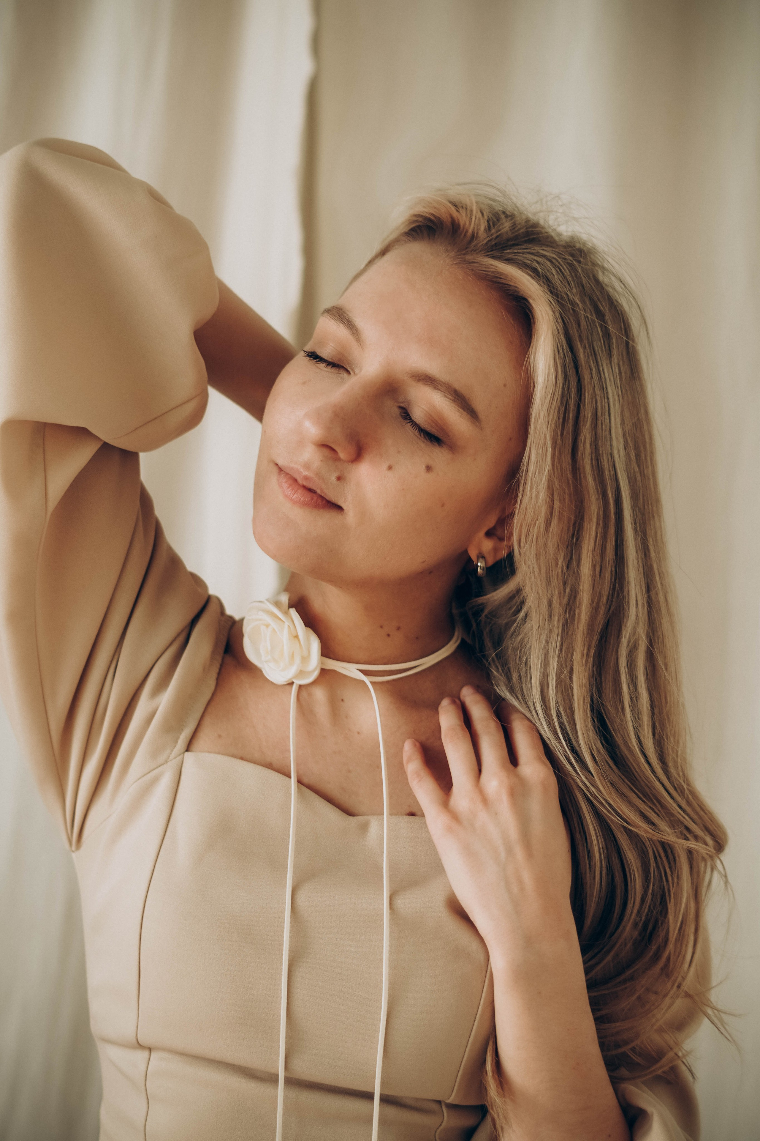 Марина: фотосессия в студии. Портретный фотограф Дарья Бахматова | Нижний Новгород