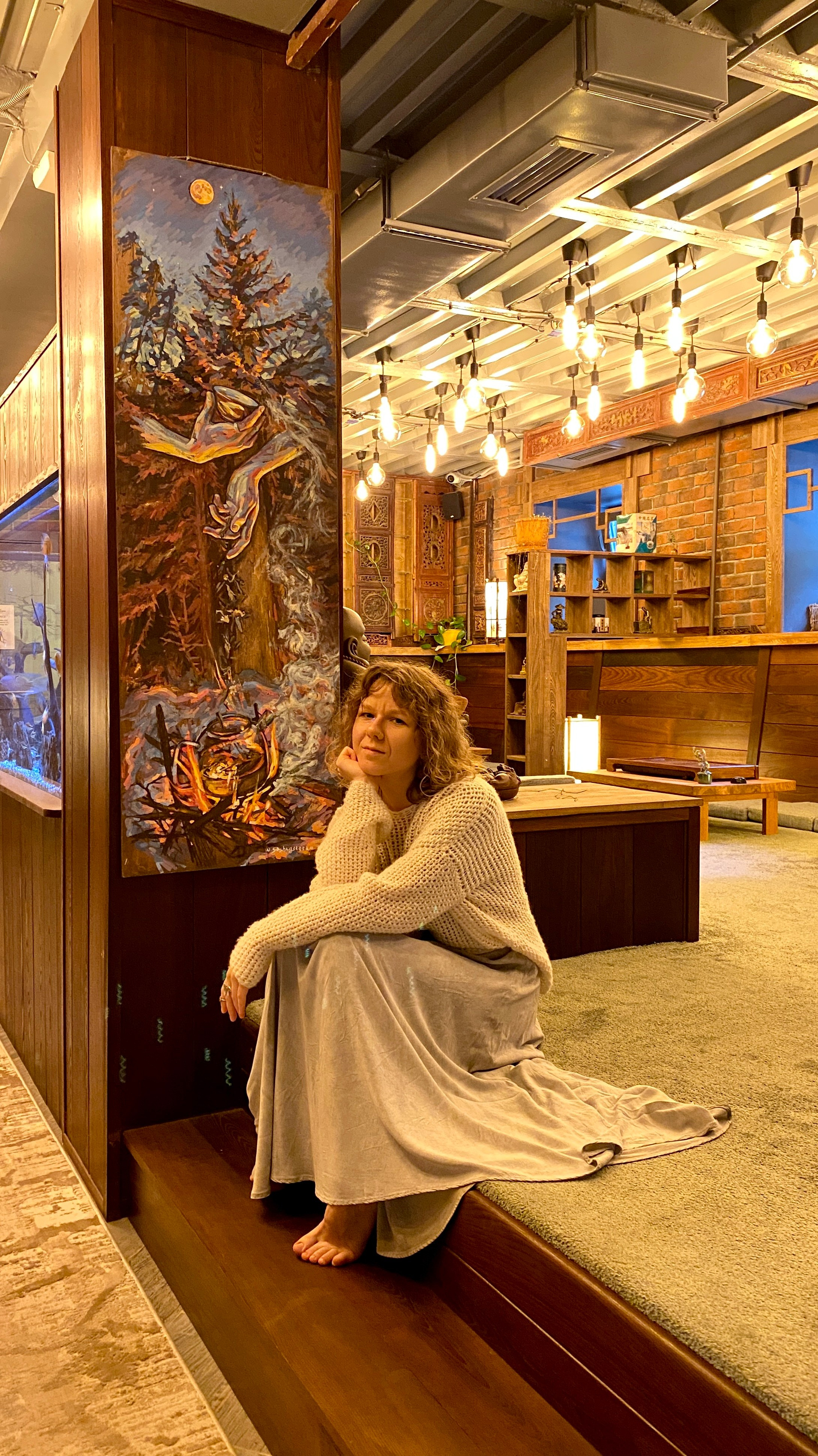 Чайная картина. Саша Гдетотам