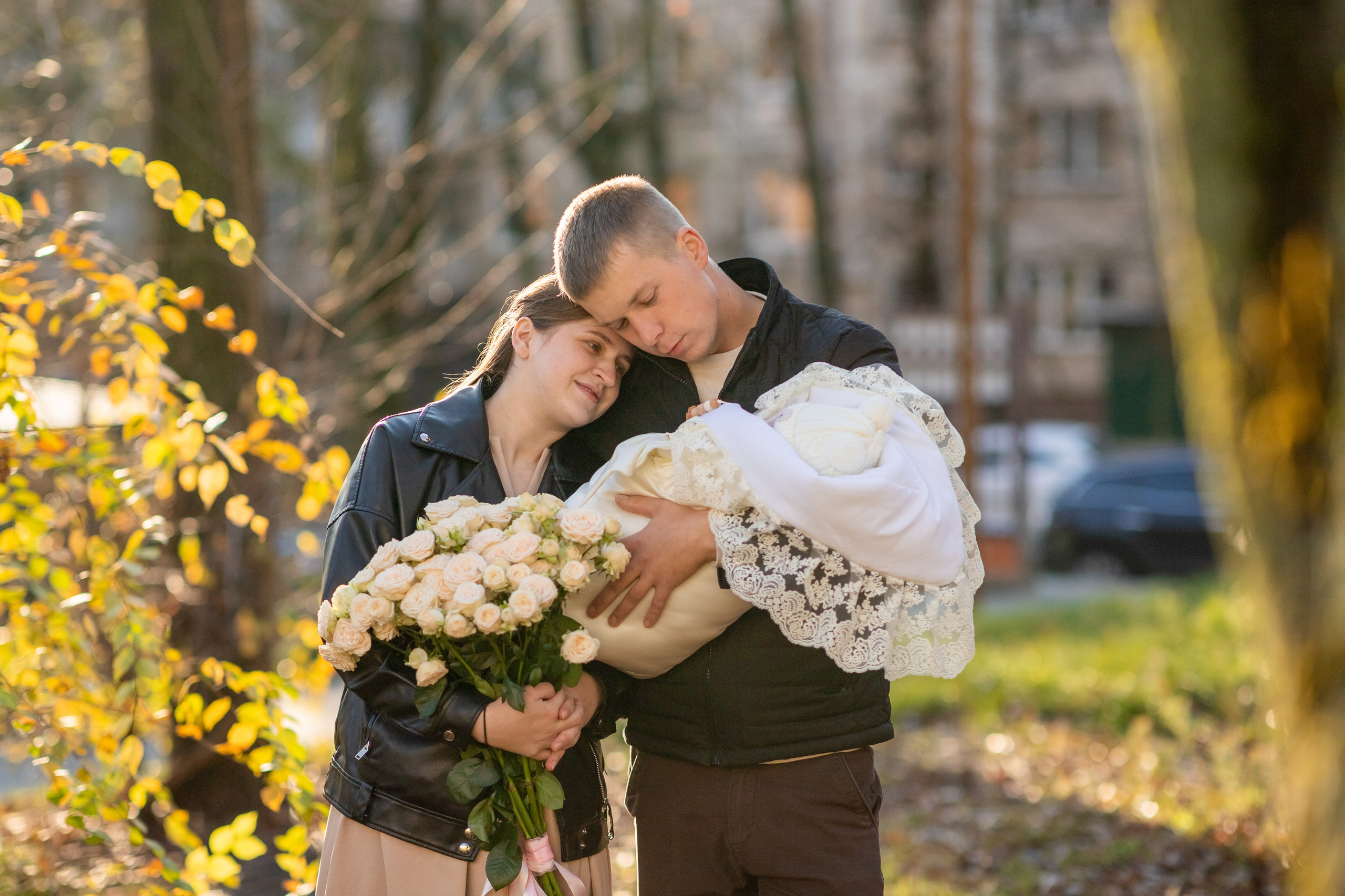 Выписка из роддома в городе Ростове-на-Дону. Олеся Семейская свадебный и семейный фотограф в Ростове-на-Дону