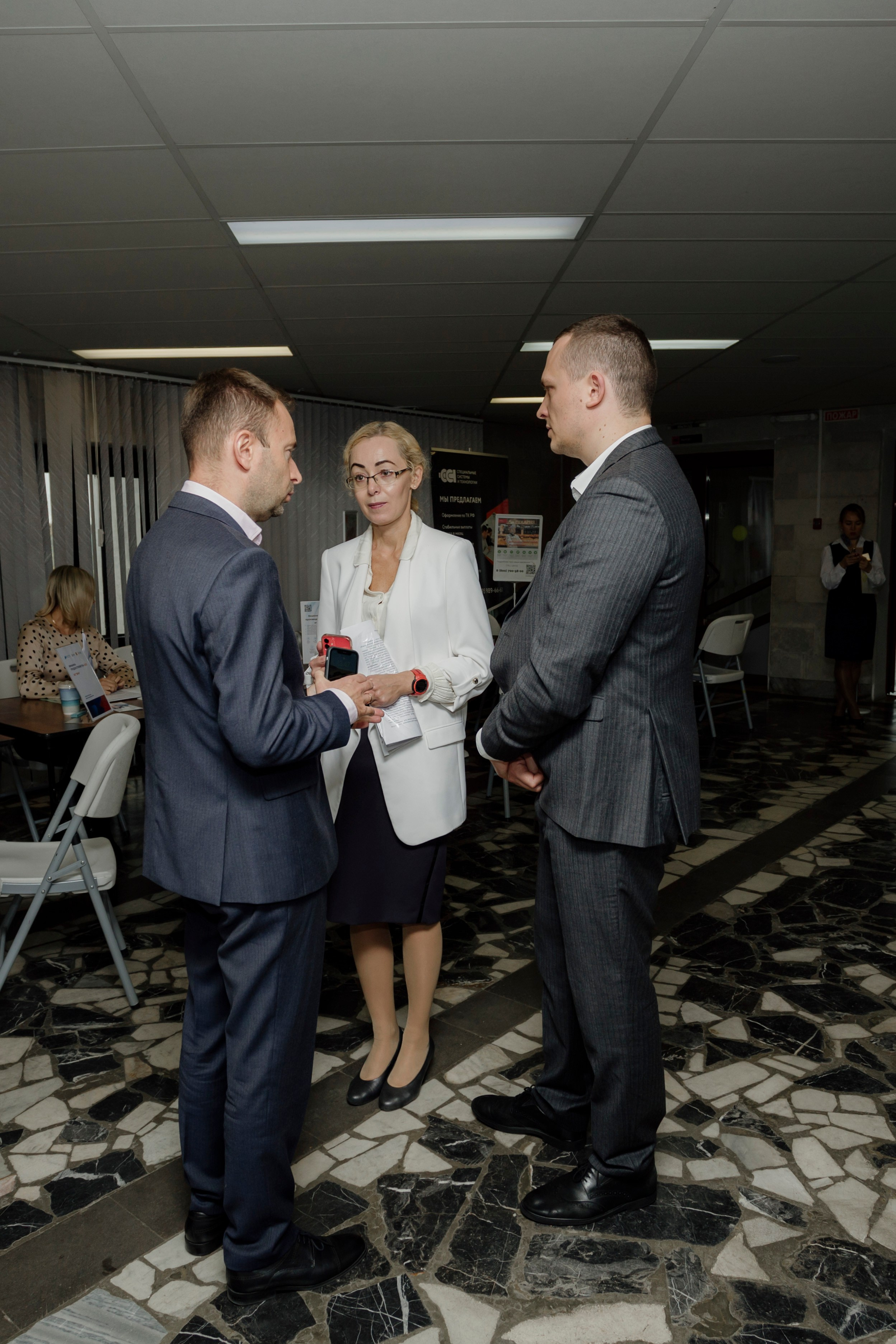 Ярмарка вакансий. Деловая и Бизнес съемка в  Москве Инесса Грушко