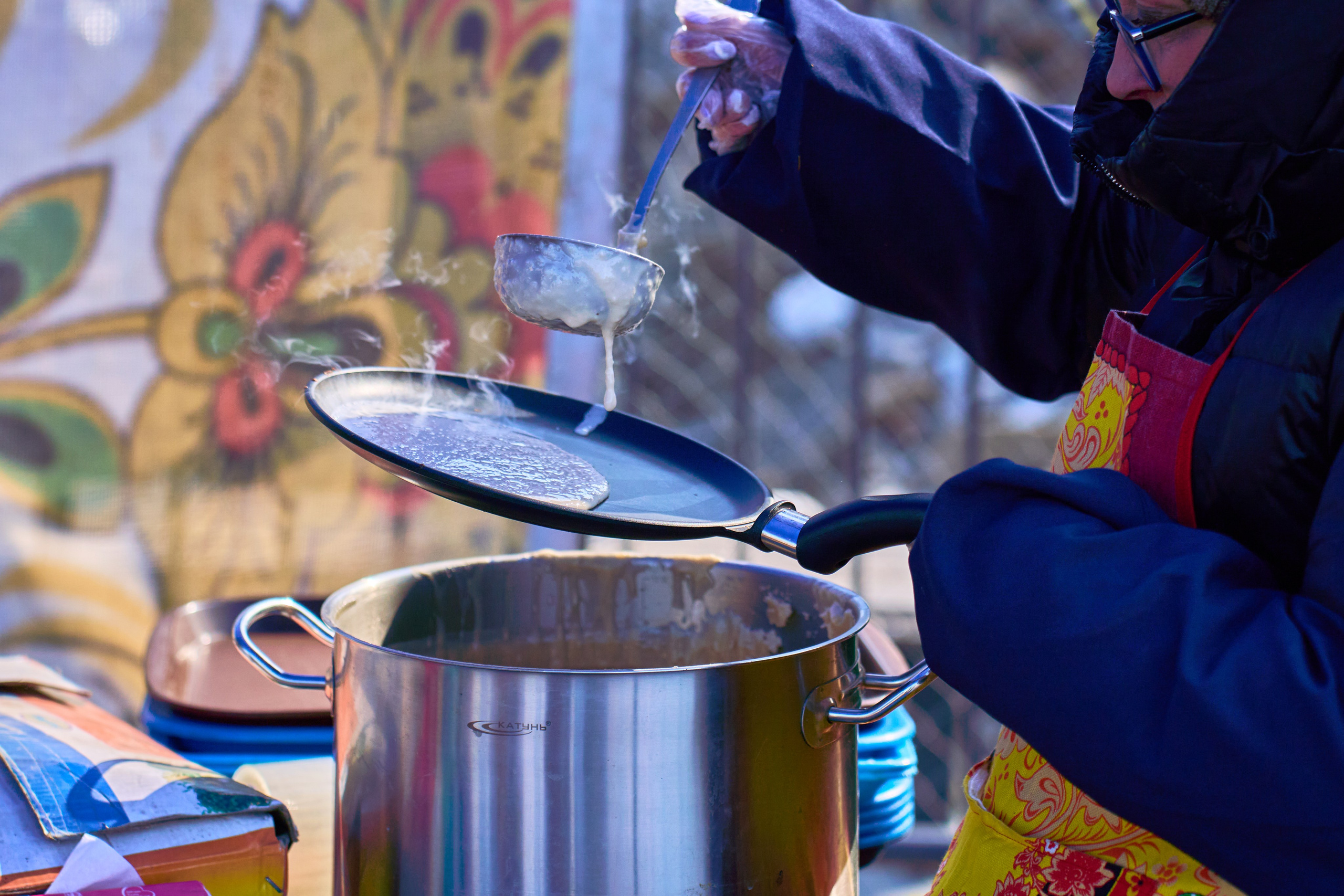 Масленица. Фотограф во Владивостоке