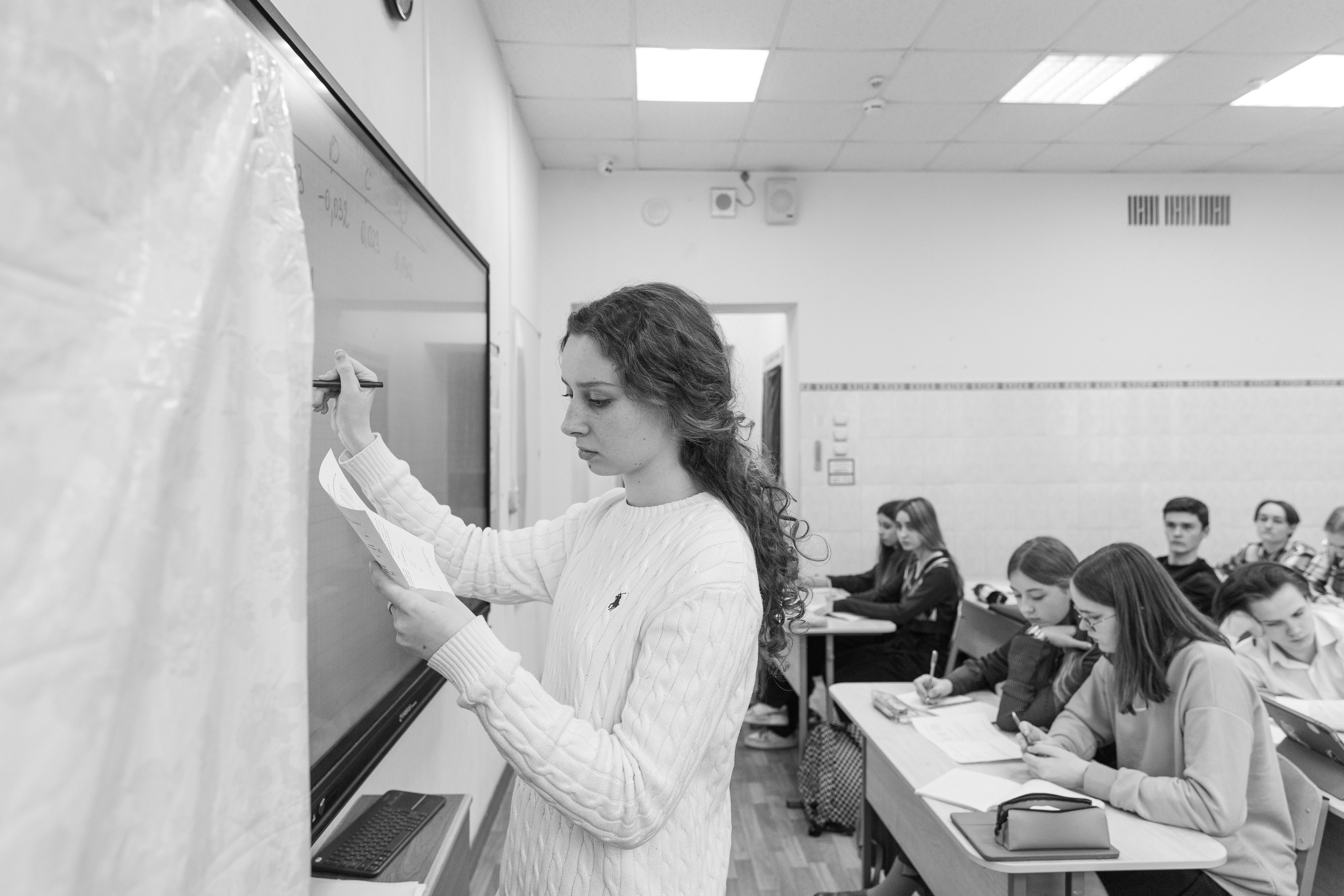 Репортаж с урока. Школьный фотограф в Москве Семенова Ирина