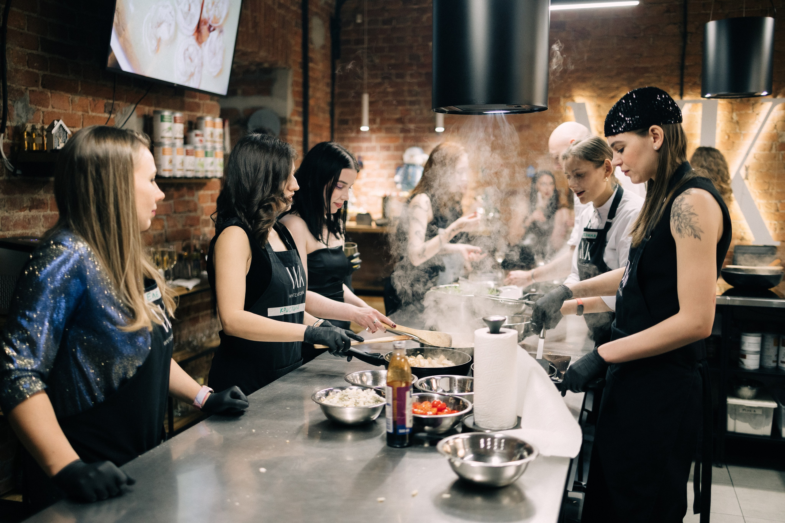 Кулинарный Мастер-класс компании Медок. Фотограф Артем Бросов в Санкт-Петербурге и Дубае