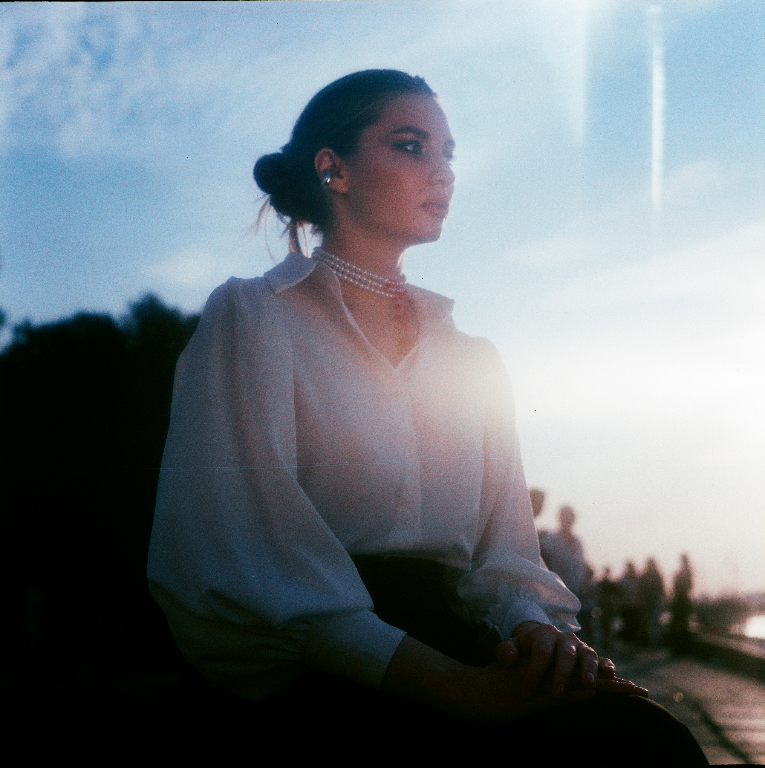 Женский портрет на пленку в Санкт-Петербурге | Уличная фотосъемка