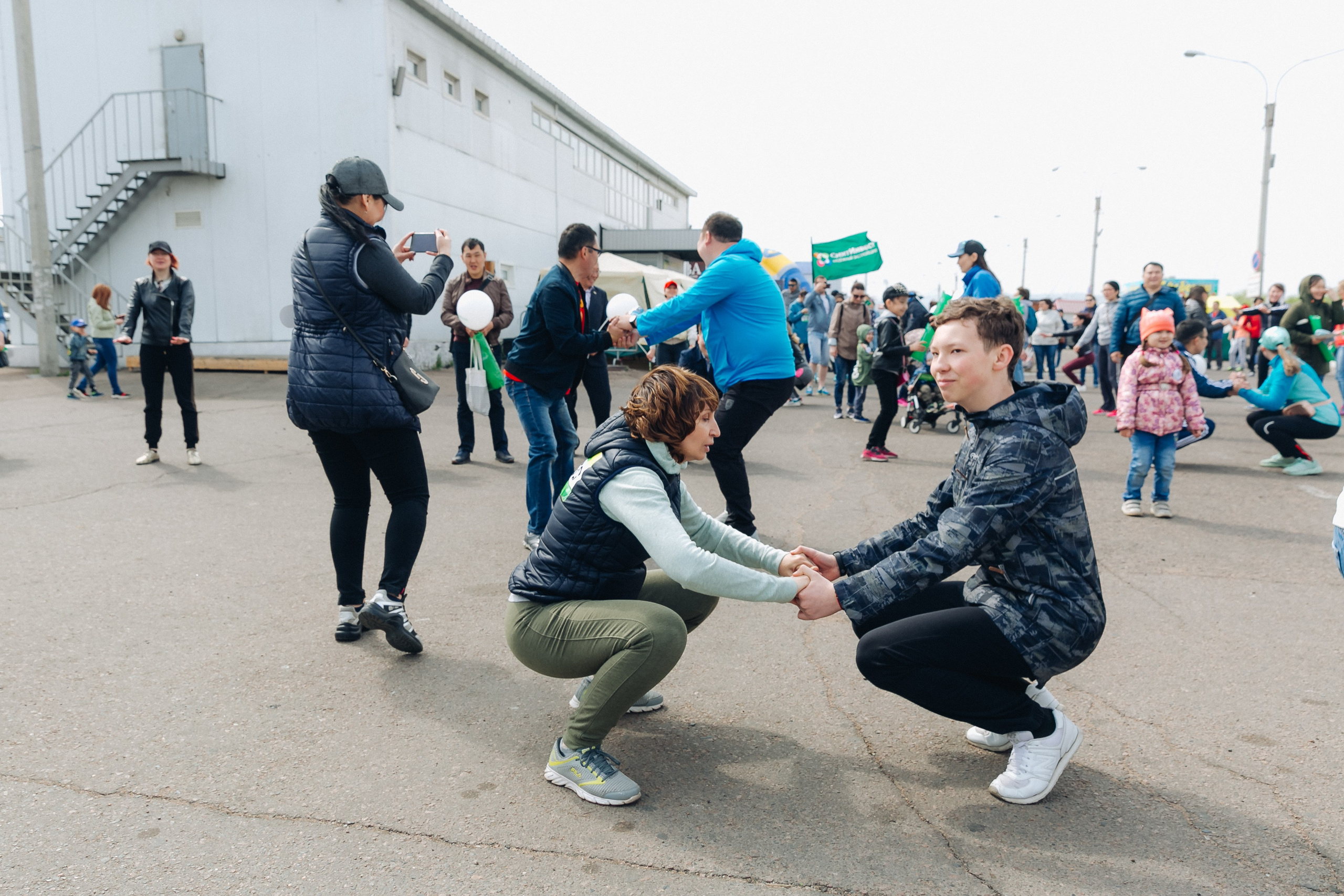 Зеленый марафон Сбербанка. Свадебный и семейный фотограф в Улан-Удэ