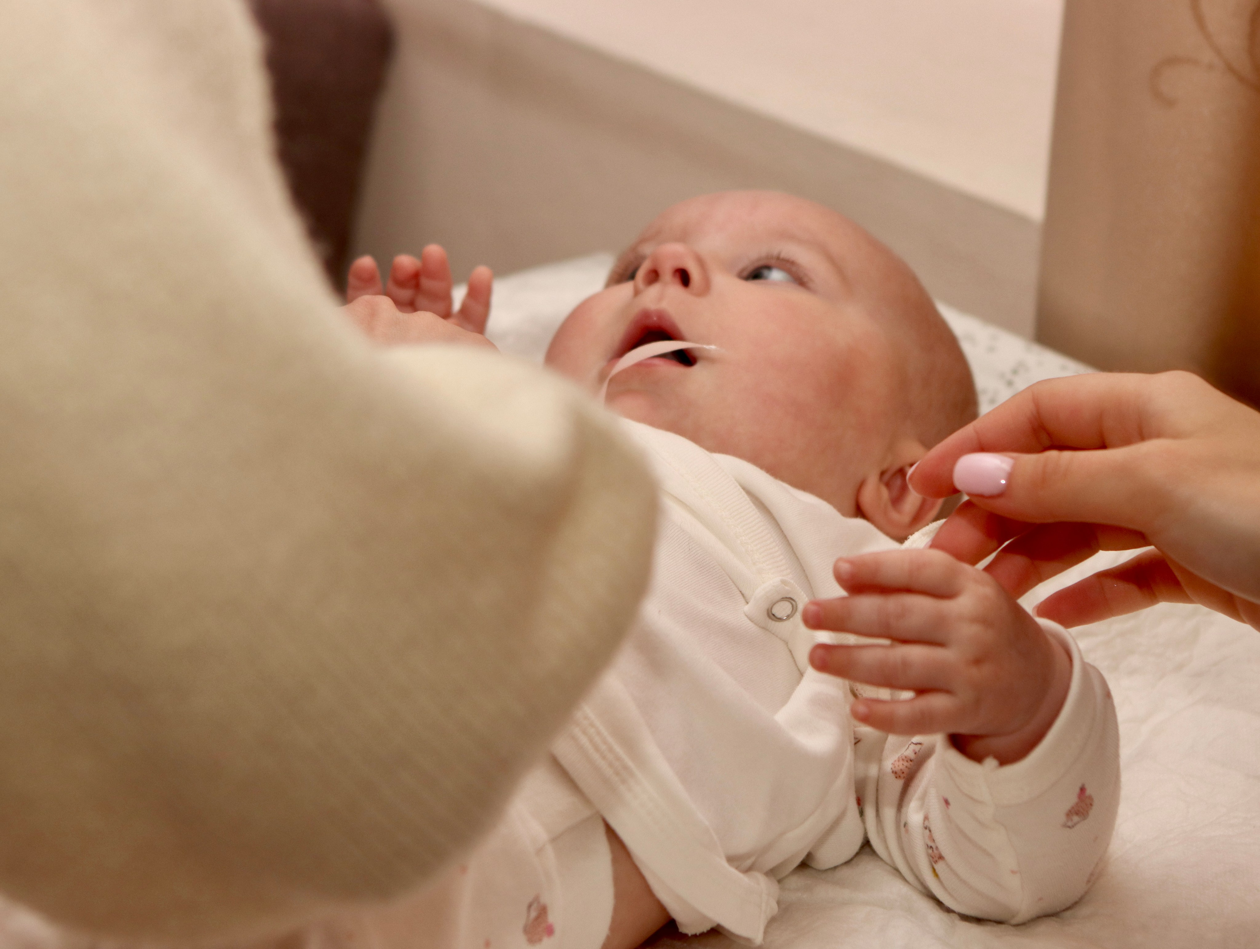 Анастасия и Вадим — крещение Виктории. Фотограф в Курске Смирнов Евгений