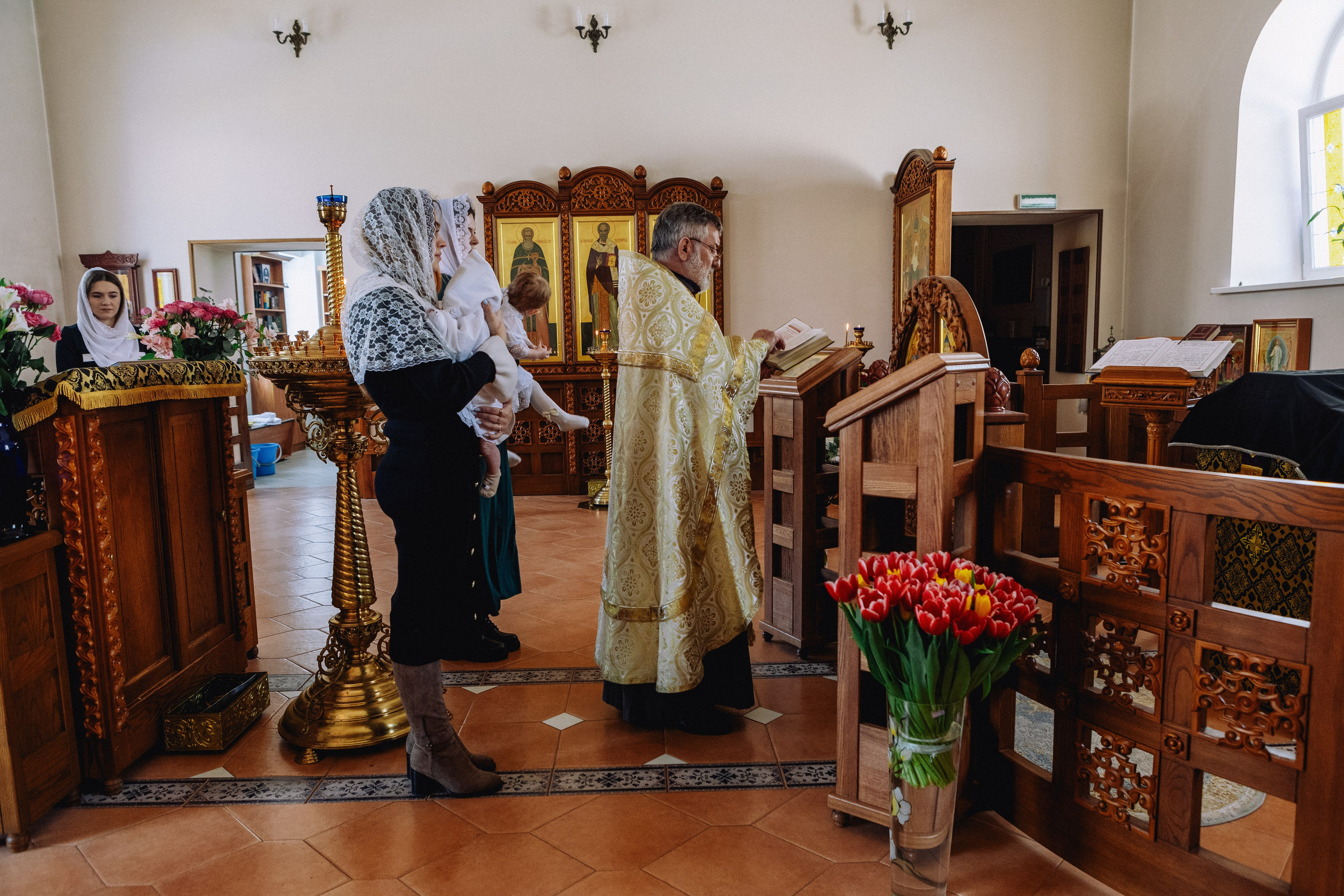 Крещение Артема и Полины. Фотограф в Курске Смирнов Евгений