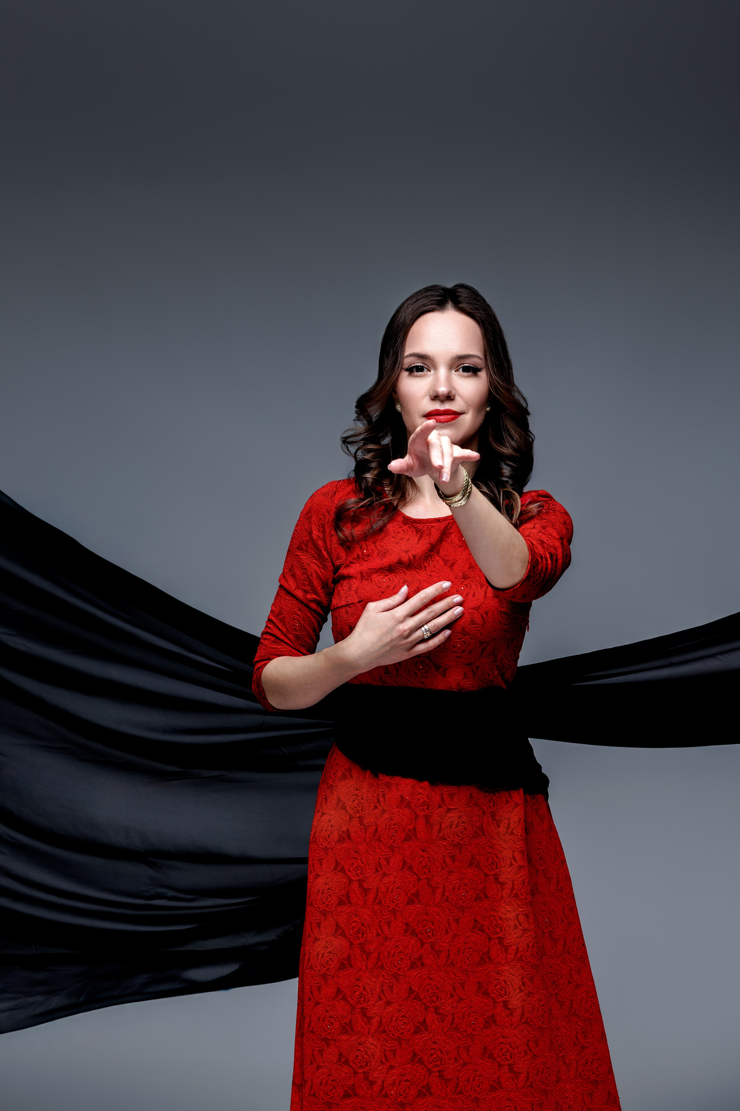 Студийная съемка. Трофимова Ольга, портретный фотограф