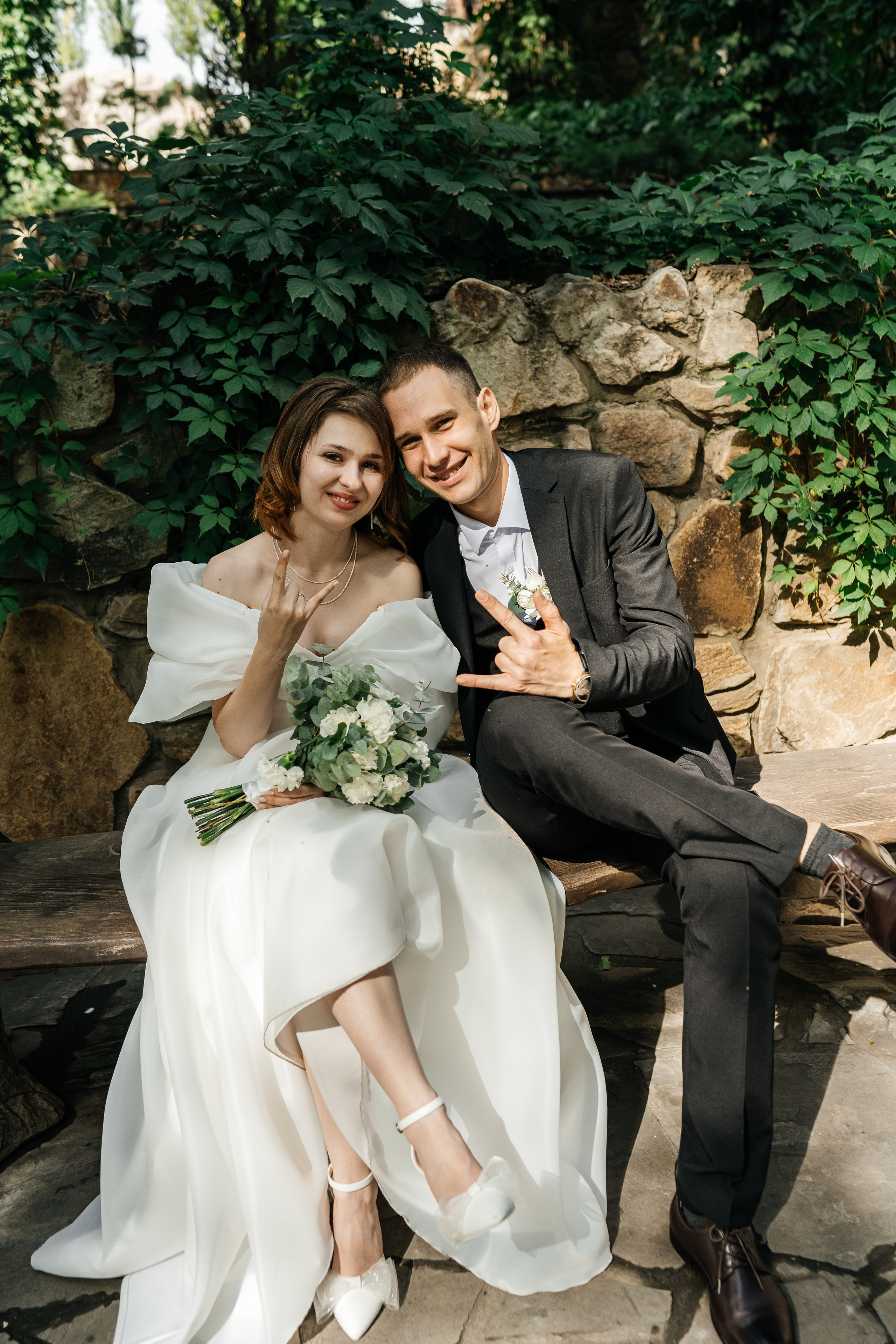 Свадебная прогулка в парке Лога. Фотограф в Каменске-Шахтинском Ольга Сагал