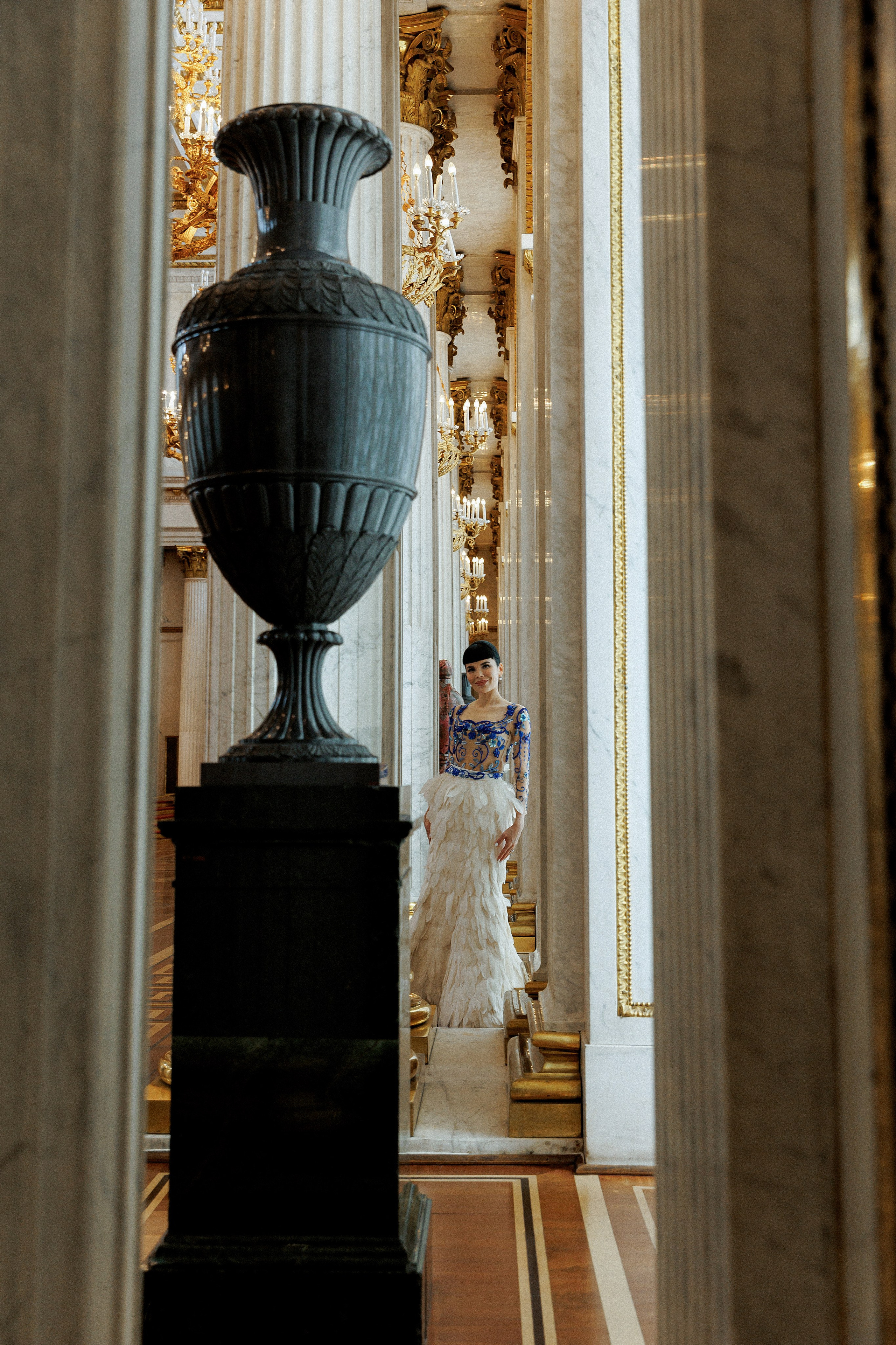 Фотосессия в Эрмитаже. Портретный фотограф Санкт-Петербург Москва Андронова Юлия