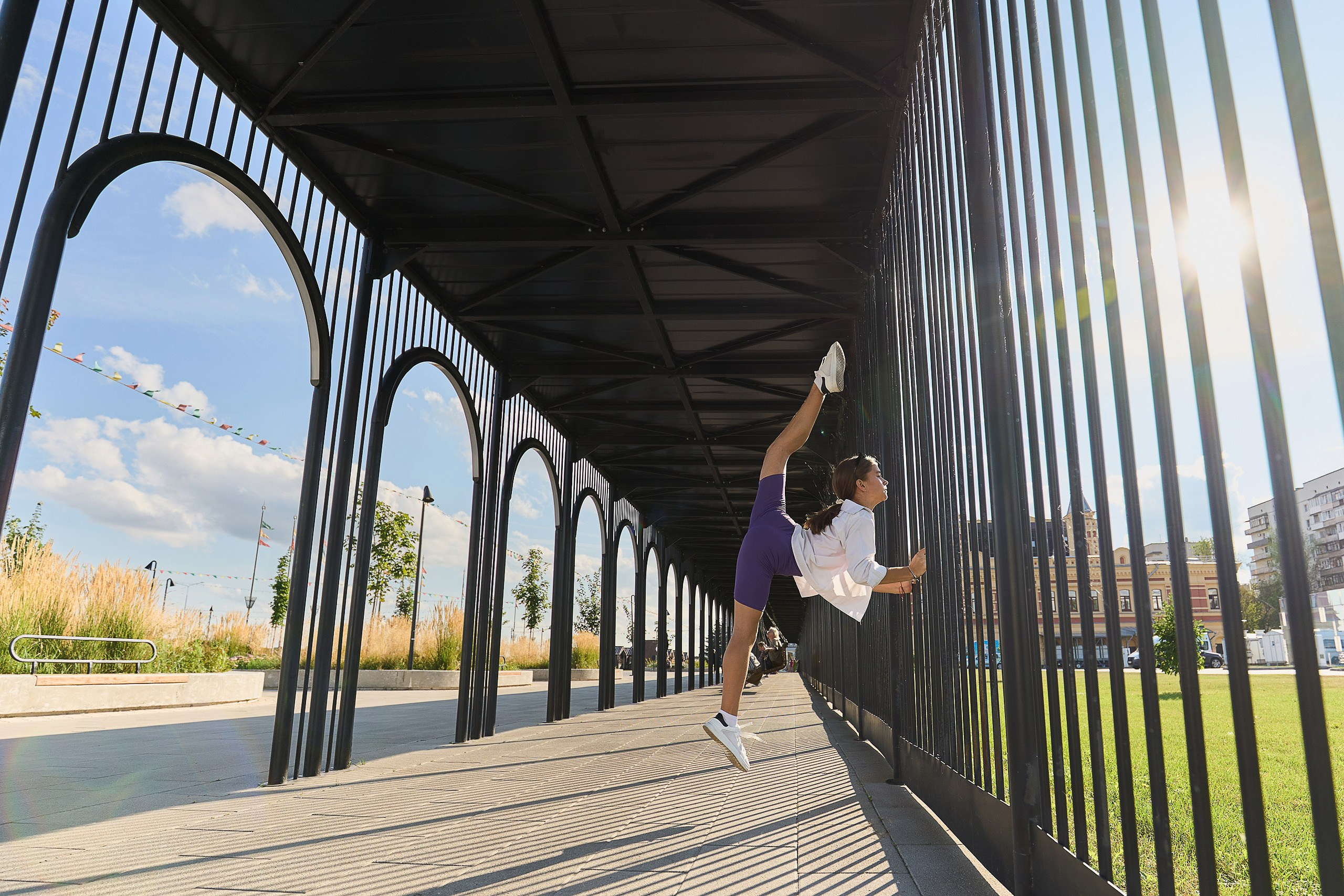 Спортивная фотосессия гимнасток и танцоров в Заволжье. Фотограф в Заволжье Алексей Шабалин