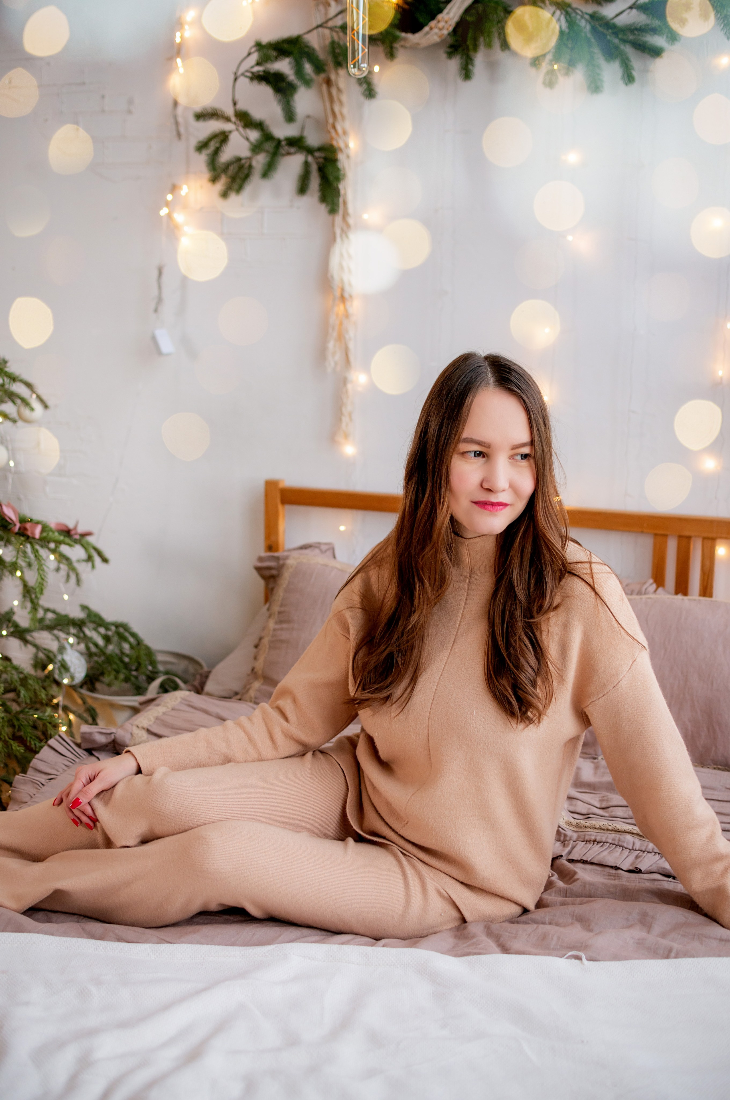 Новогодняя семейная фотосессия в Краснодаре 2023-2024. Фотограф новорожденных Краснодар Малышенко Надежда