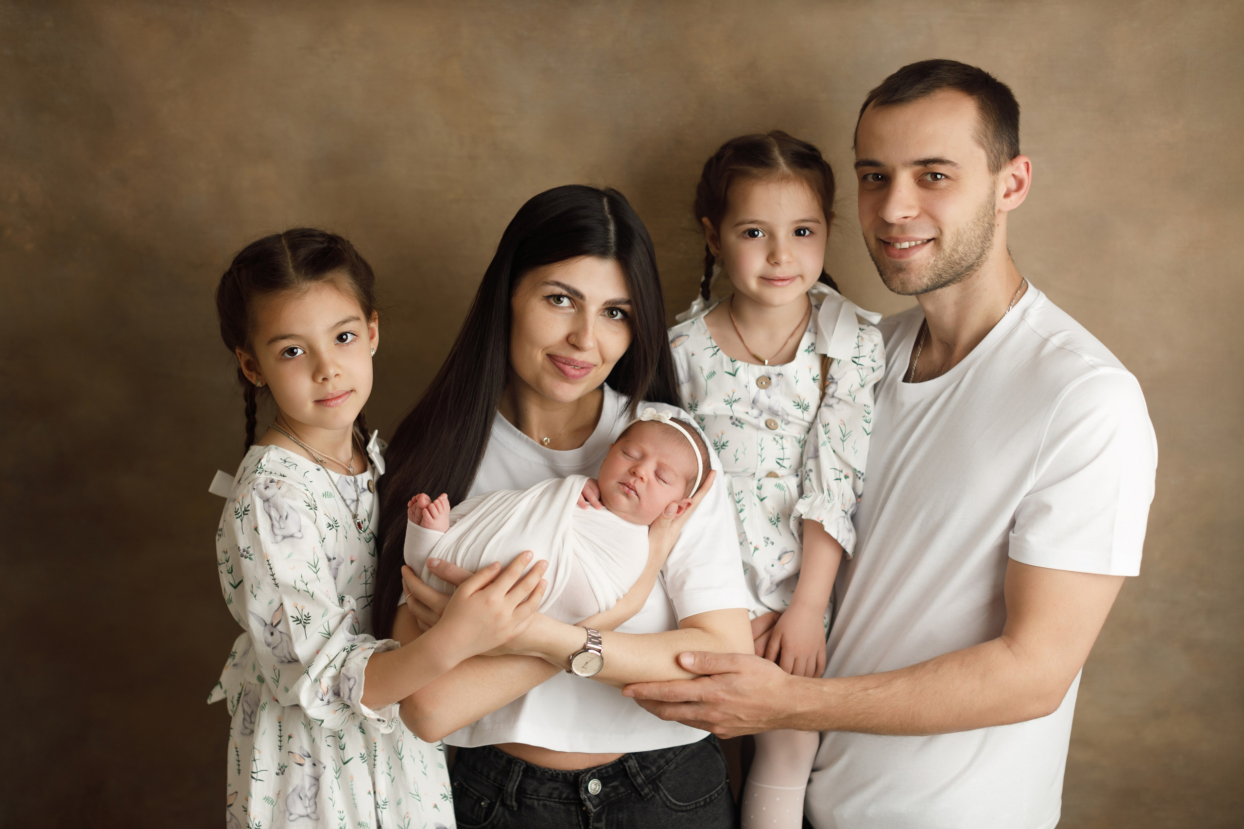 Новорожденные. Алена. Профессиональная детская и семейная фотостудия в Краснодаре