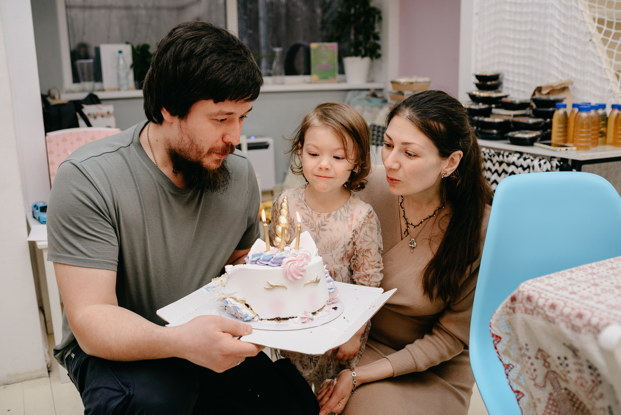 День рождения Марфы. Фотограф на выписку из роддома в Москве и МО