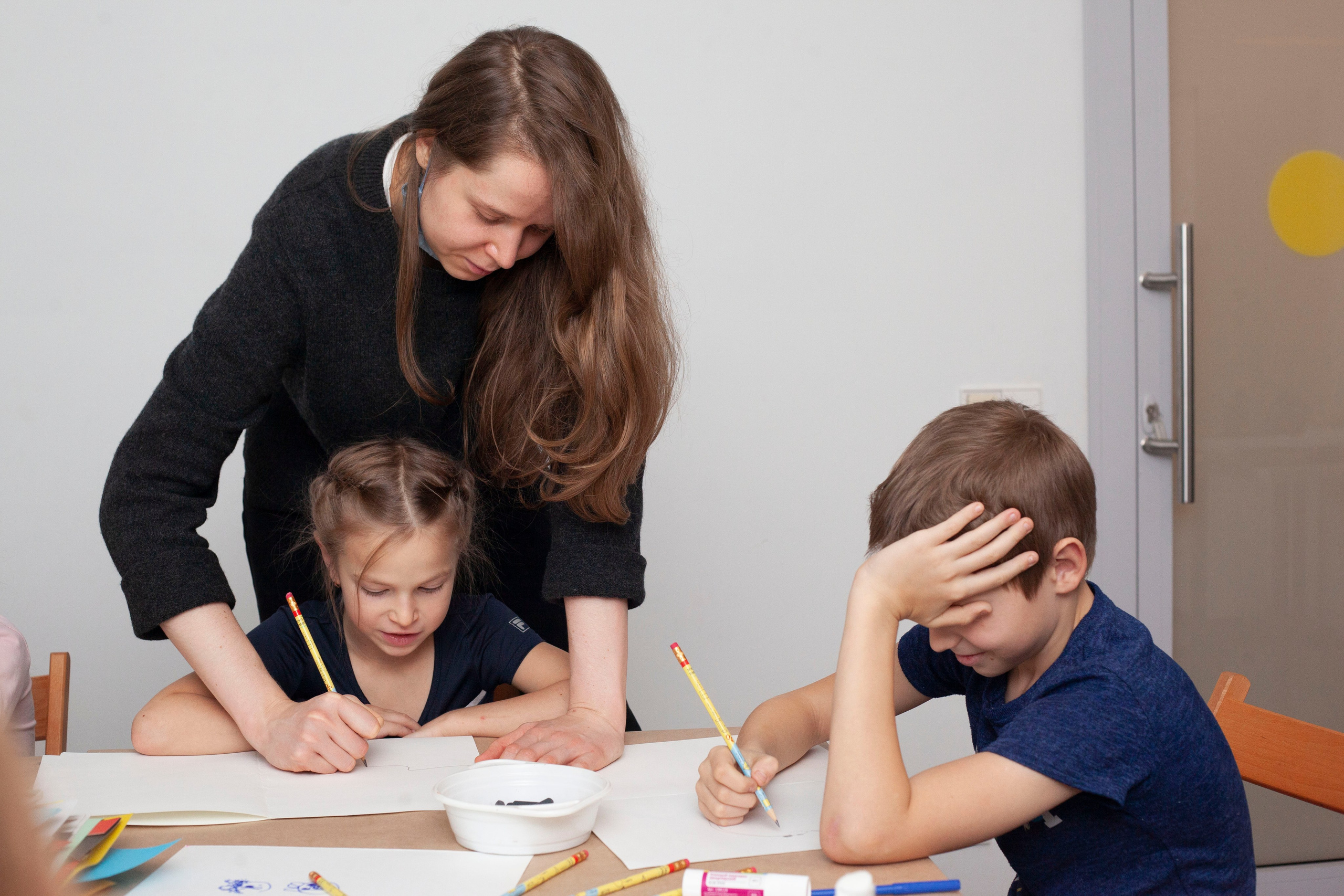 Детский мастер-класс в ММОМА. Stanislav Baryshev — People. Emotions. Atmosphere