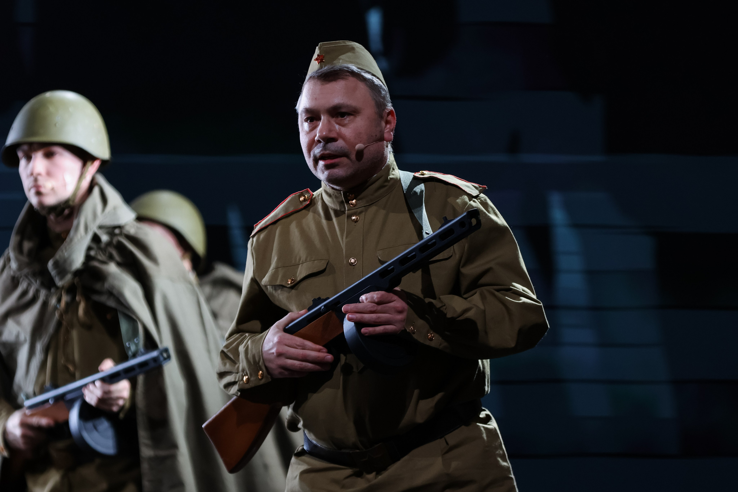 Василий Теркин, театр «Русская песня». Фотограф Ольга Махалова — Санкт-Петербург, Москва, Нижний Новгород