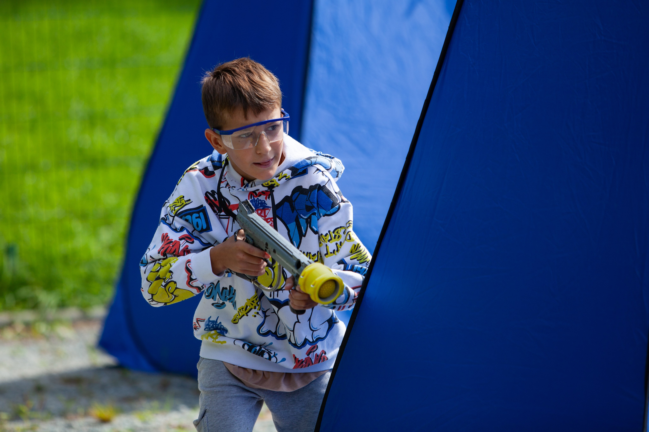 Базукобол на День Города. Кутузов Евгений Фотограф в Южно-Сахалинске