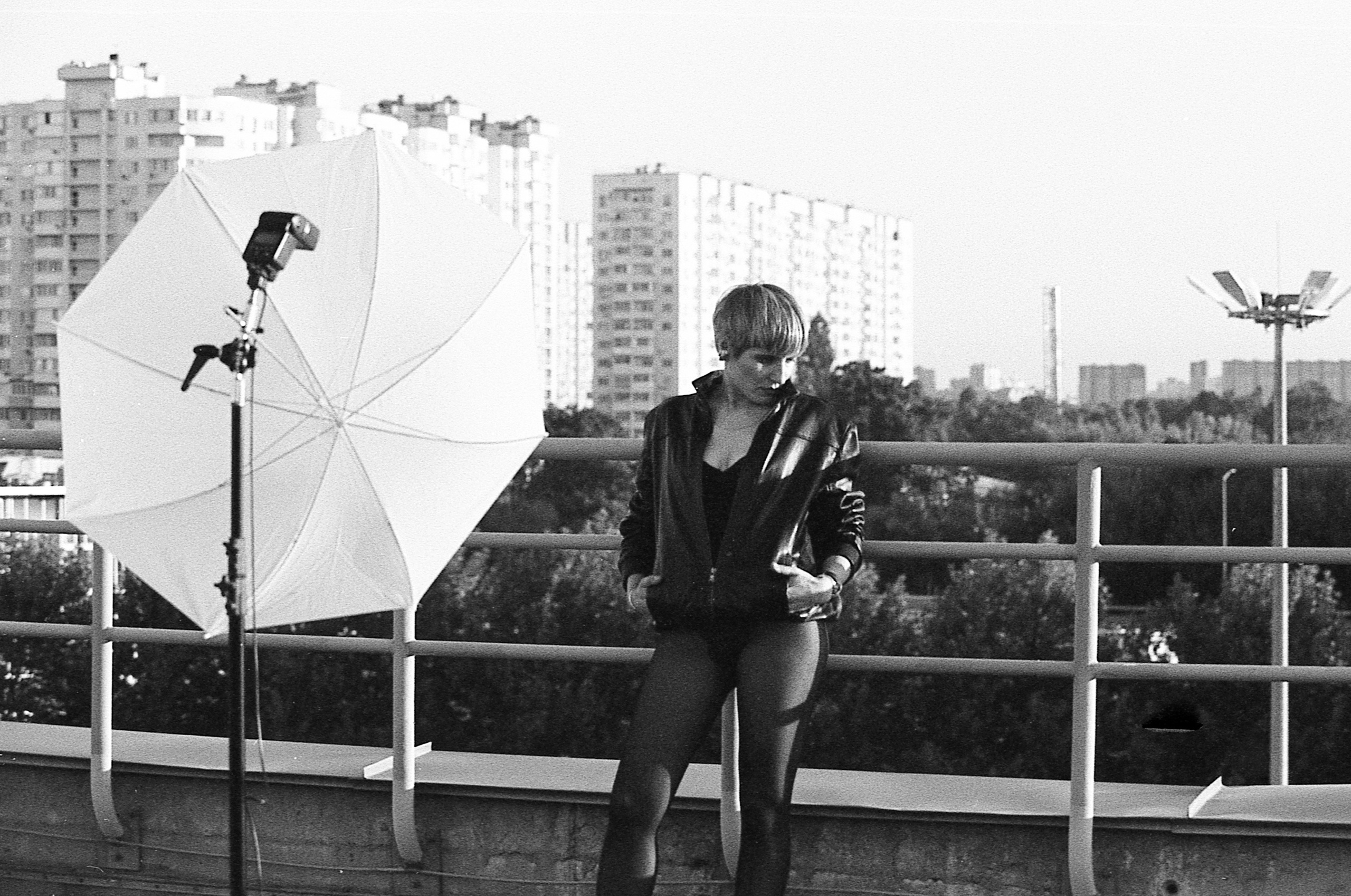 Крыша. Авторский портрет. Film. Fashion. Editorial. фотограф Роман Ларшин