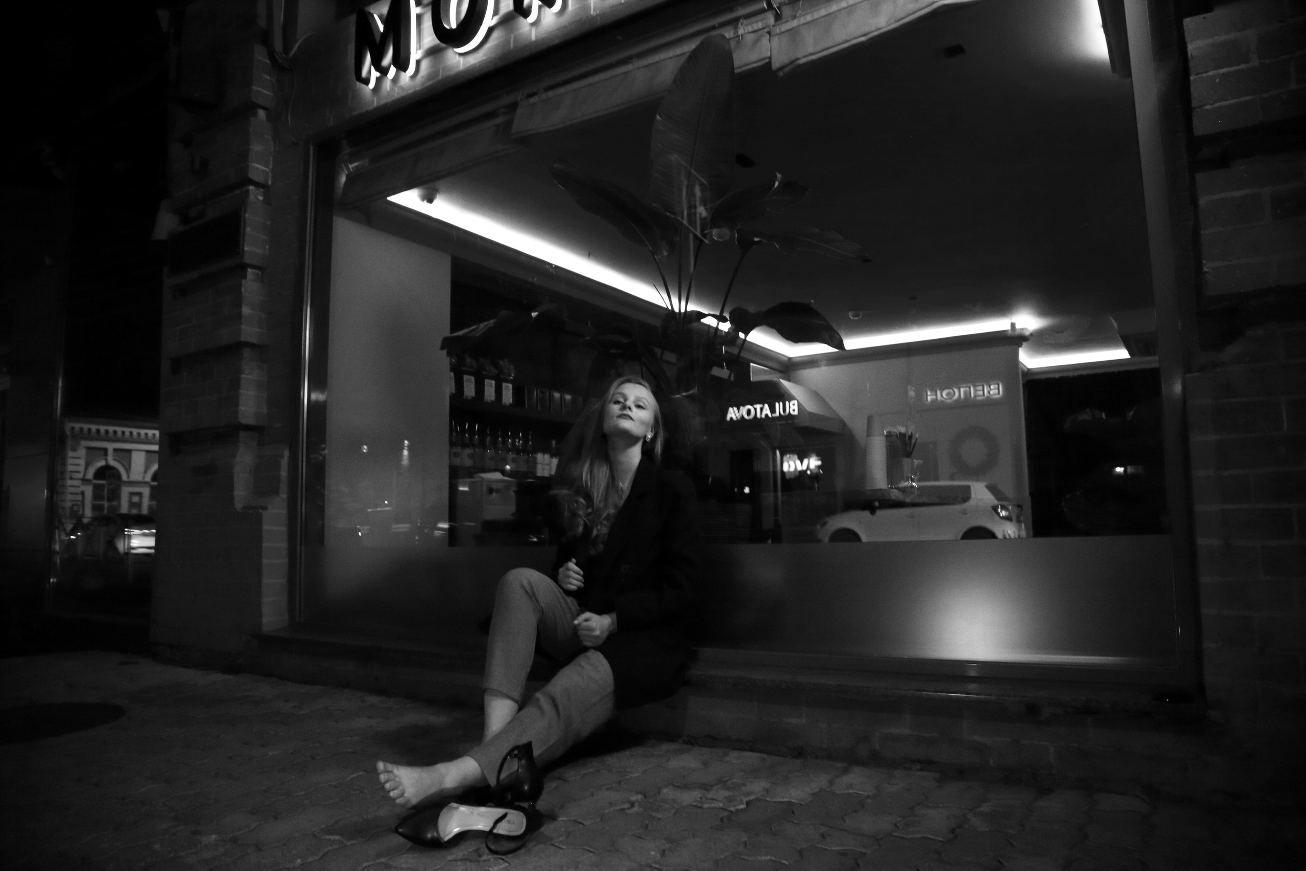 Огни в городе. Авторский портрет. Film. Fashion. Editorial. фотограф Роман Ларшин