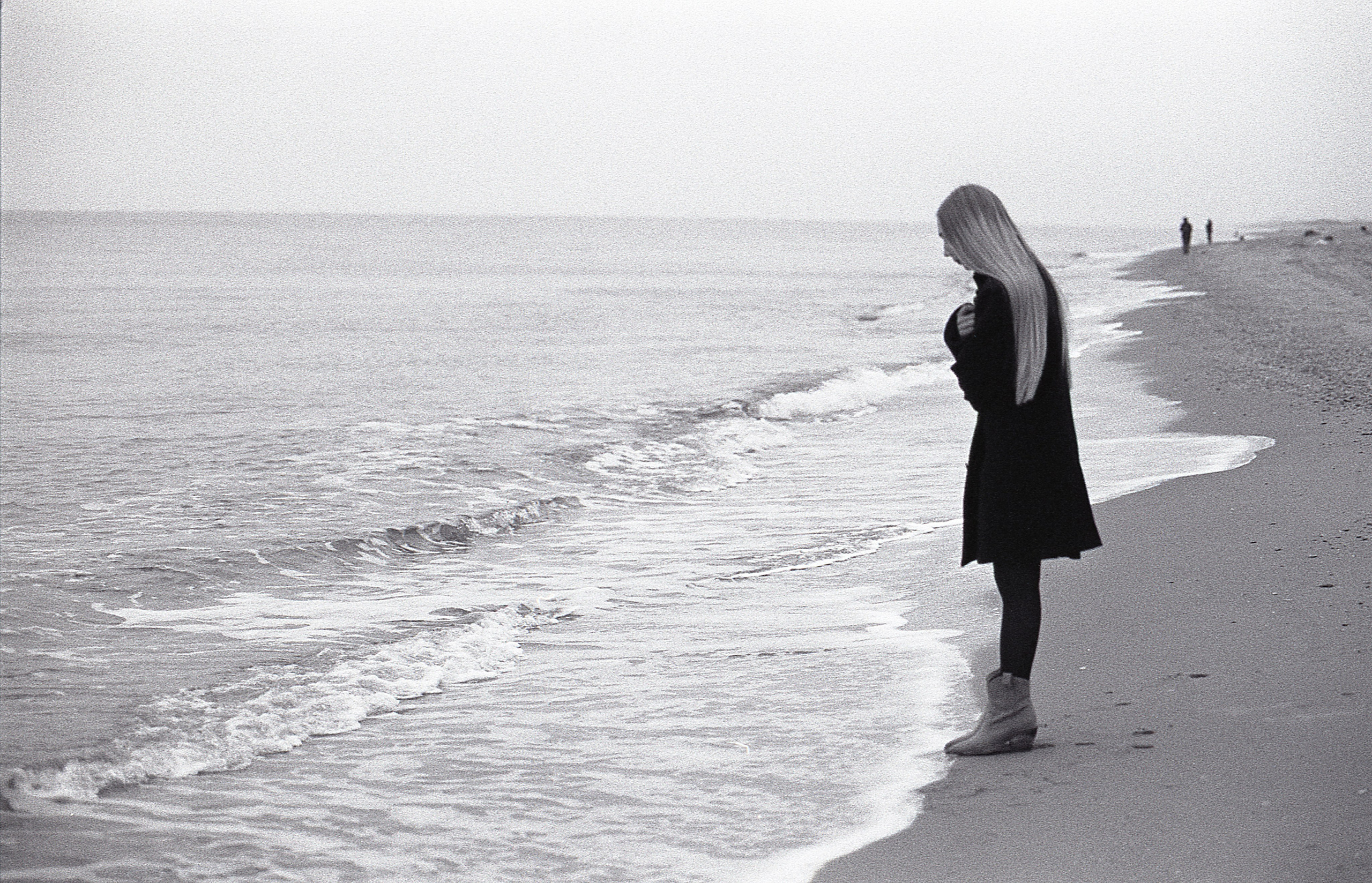 Осеннее море. Авторский портрет. Film. Fashion. Editorial. фотограф Роман Ларшин