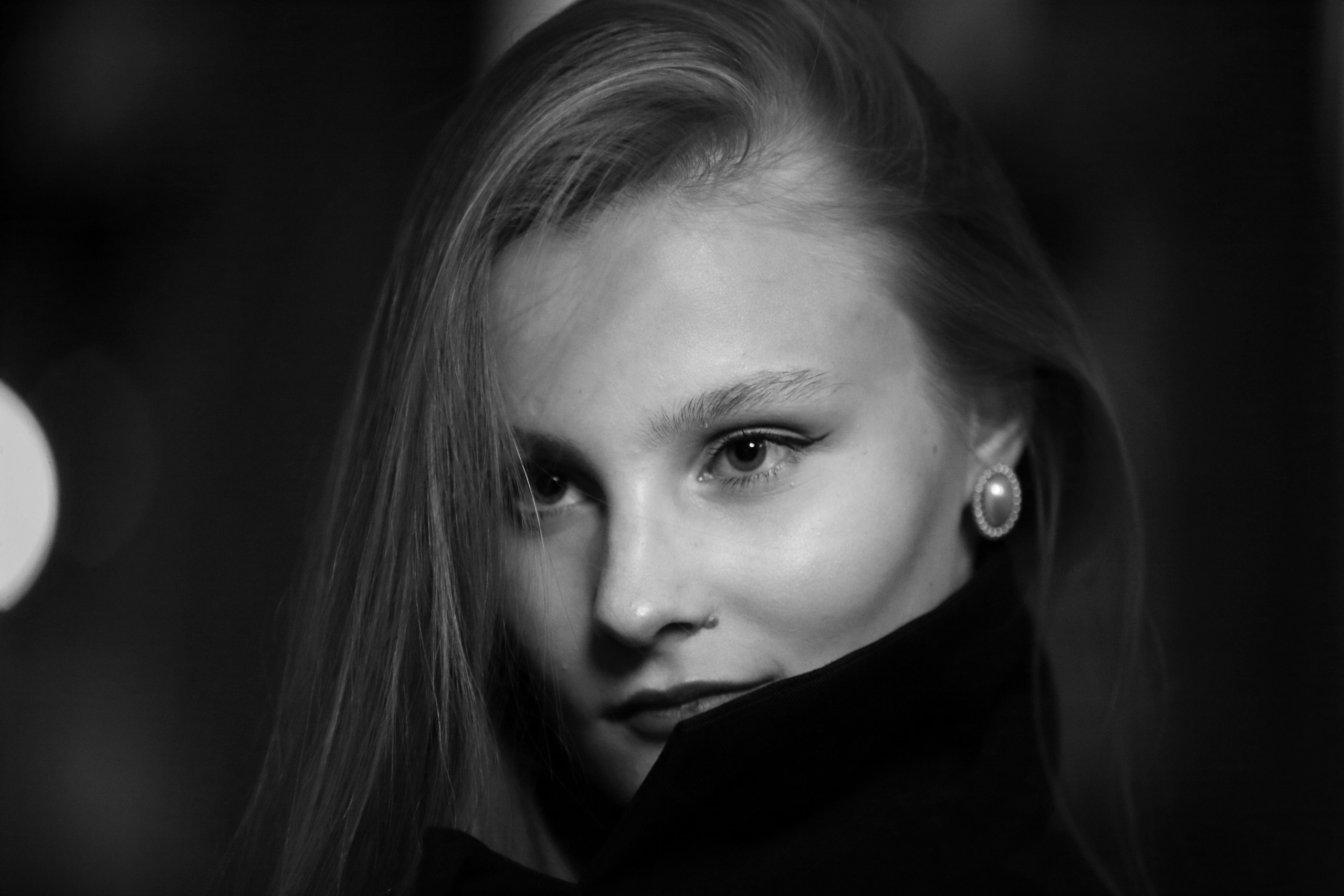 Огни в городе. Авторский портрет. Film. Fashion. Editorial. фотограф Роман Ларшин