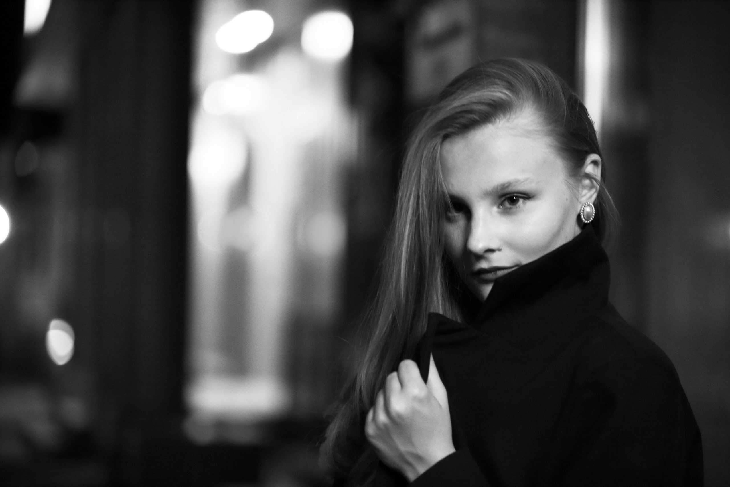 Огни в городе. Авторский портрет. Film. Fashion. Editorial. фотограф Роман Ларшин