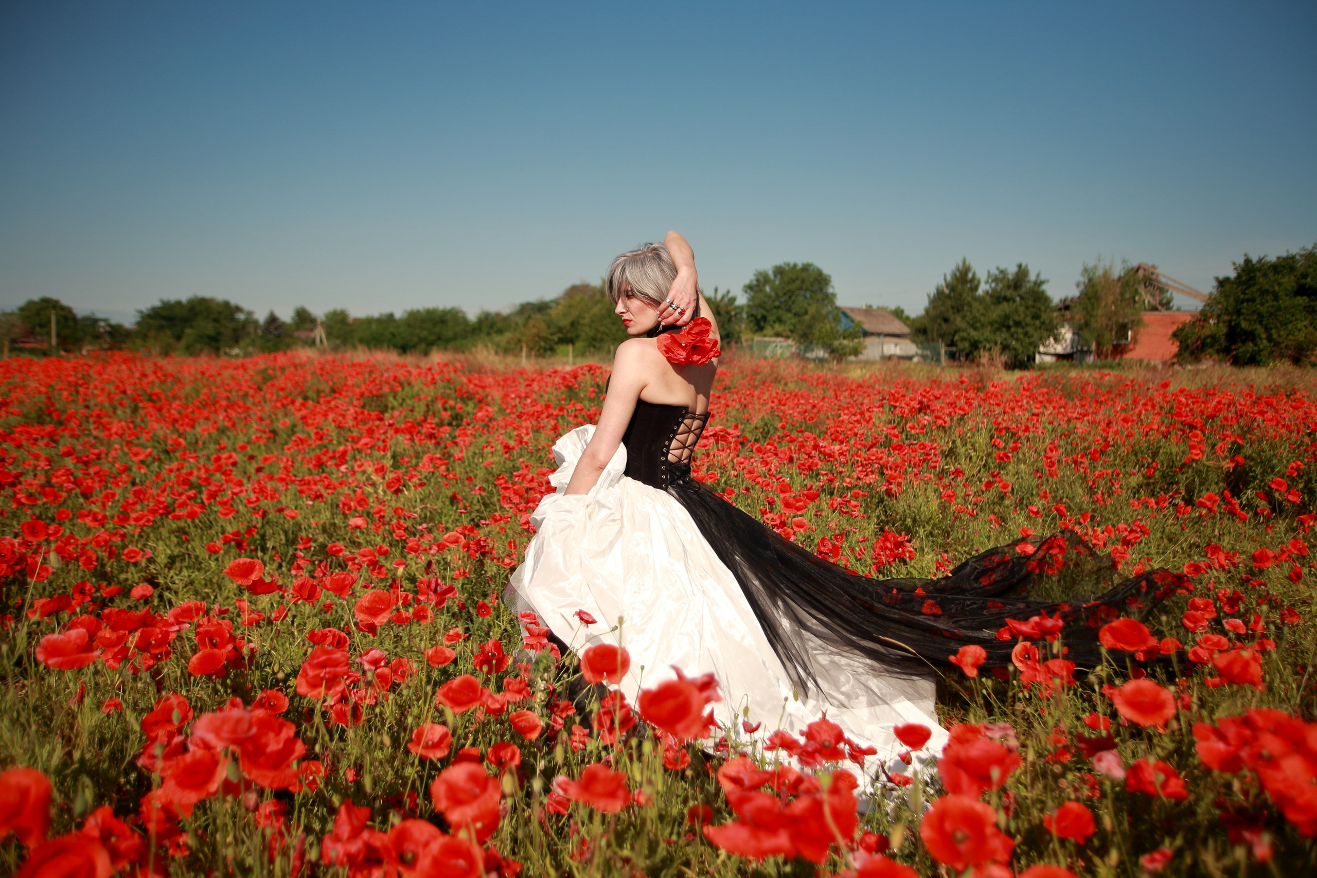 Маки. Авторский портрет. Film. Fashion. Editorial. фотограф Роман Ларшин