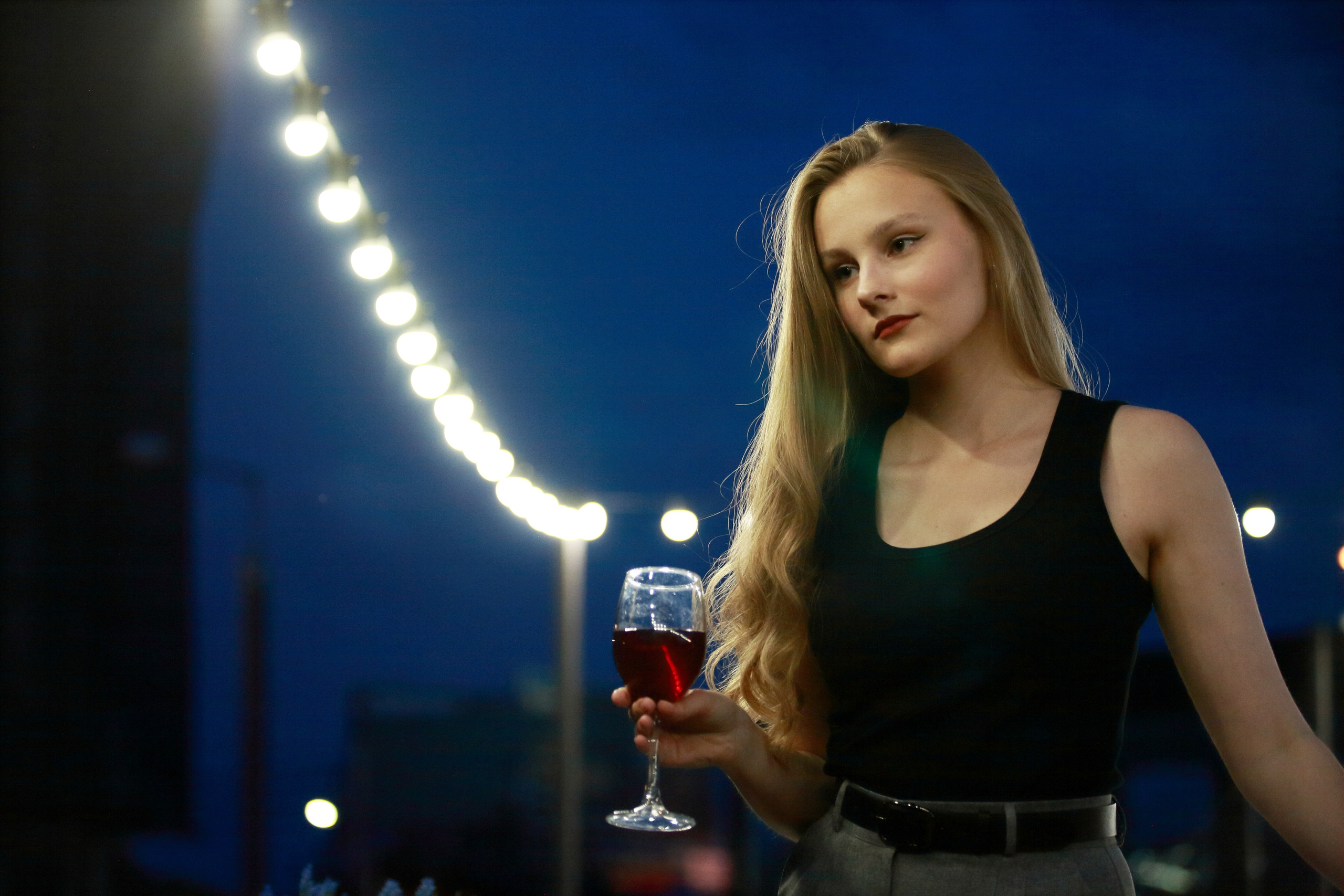 Огни в городе. Авторский портрет. Film. Fashion. Editorial. фотограф Роман Ларшин