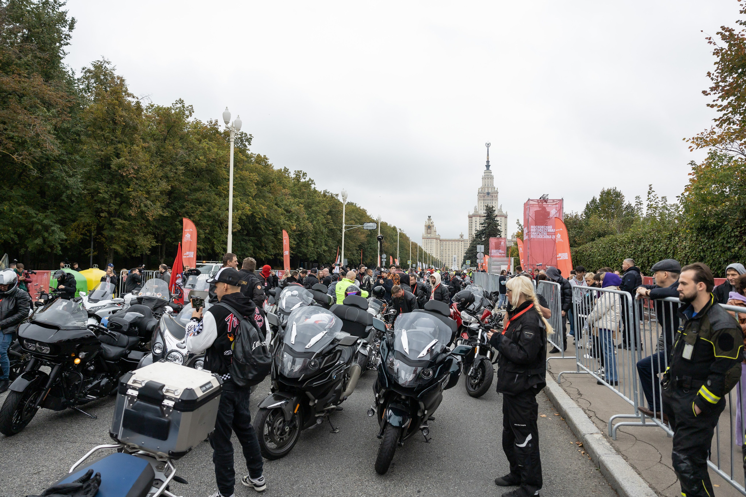 13-й Московский Мотофестиваль. Фотограф Владимир Охрименко