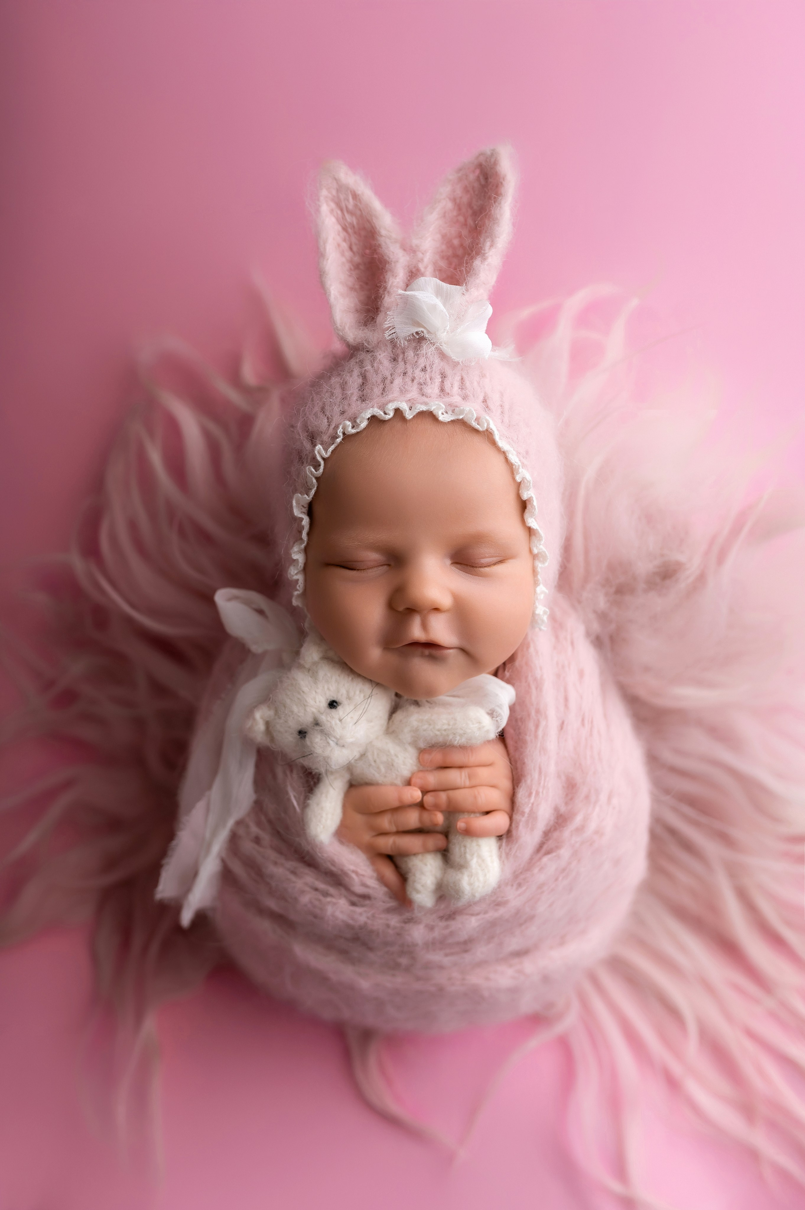 Новорождённые девочки. Детский фотограф новорождённых в Минске Боровик Екатерина