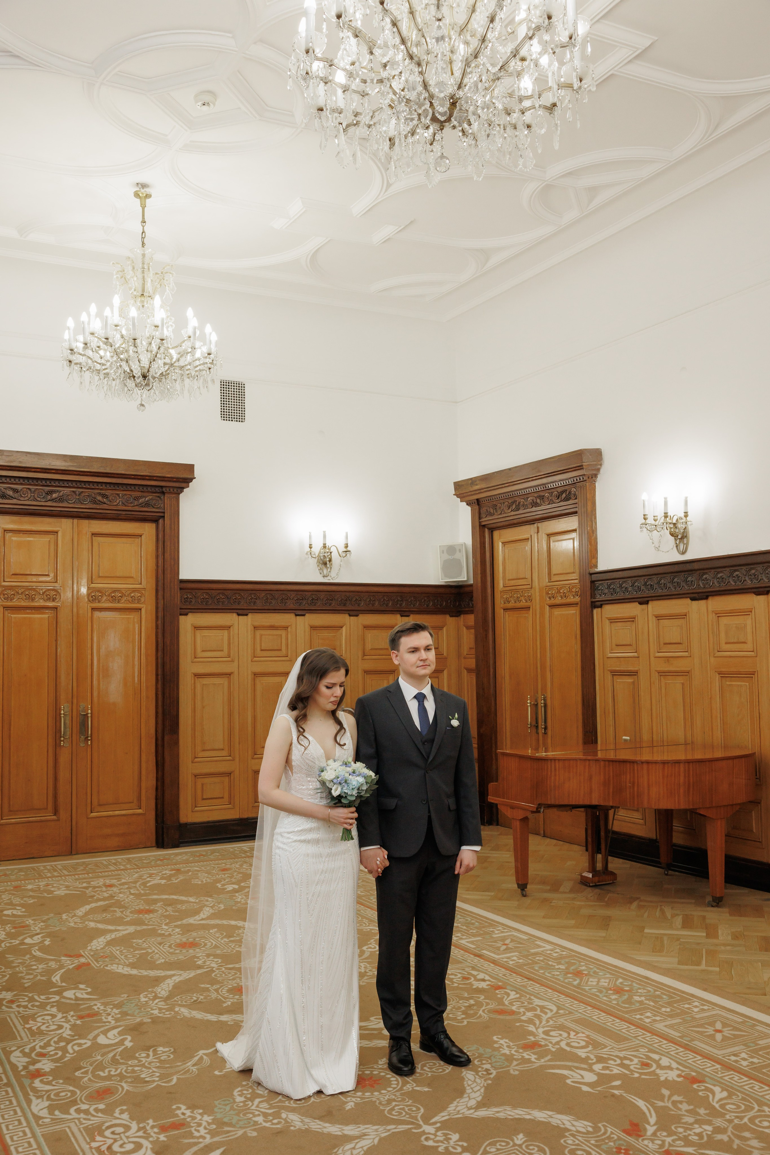 Даша и Дима, Грибоедовский ЗАГС. Свадебный и репортажный фотограф (Москва, Королев и другие)