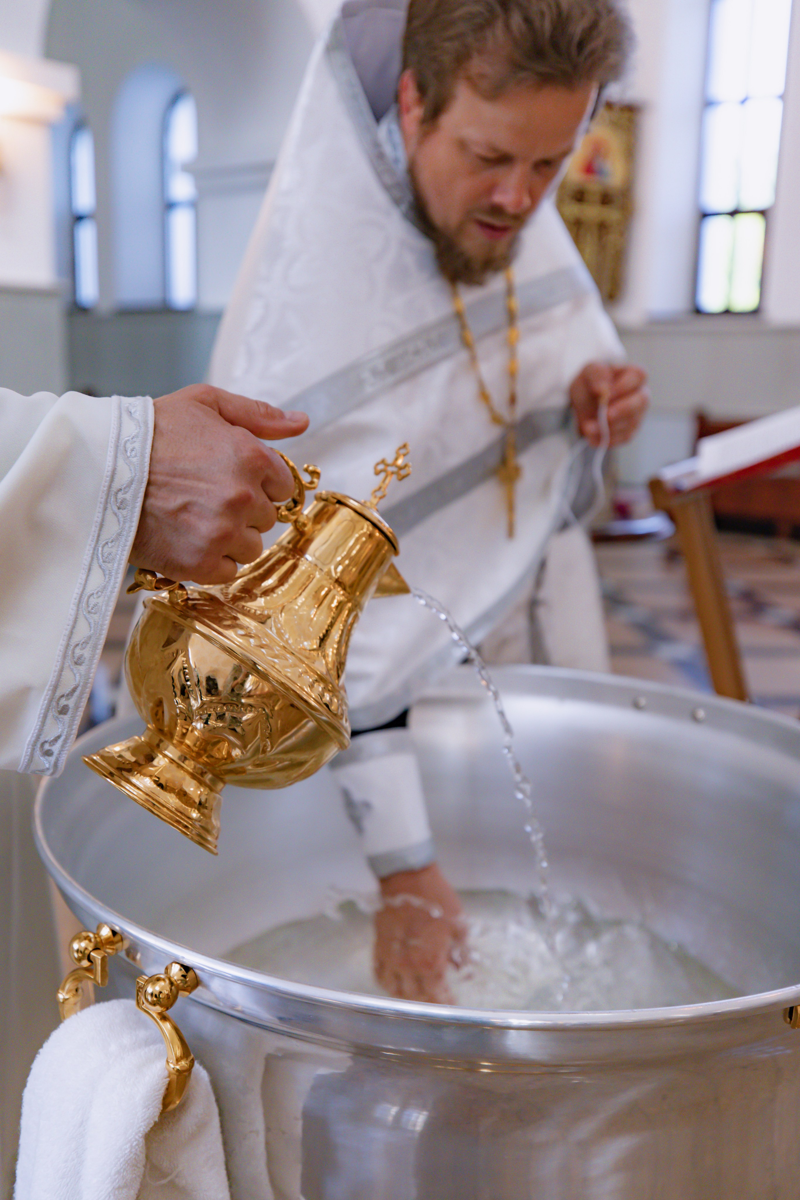 Крещение Александра «Храм Георгия Победоносца». Детский и семейный фотограф Евгения Вахнеева Москва Зеленоград