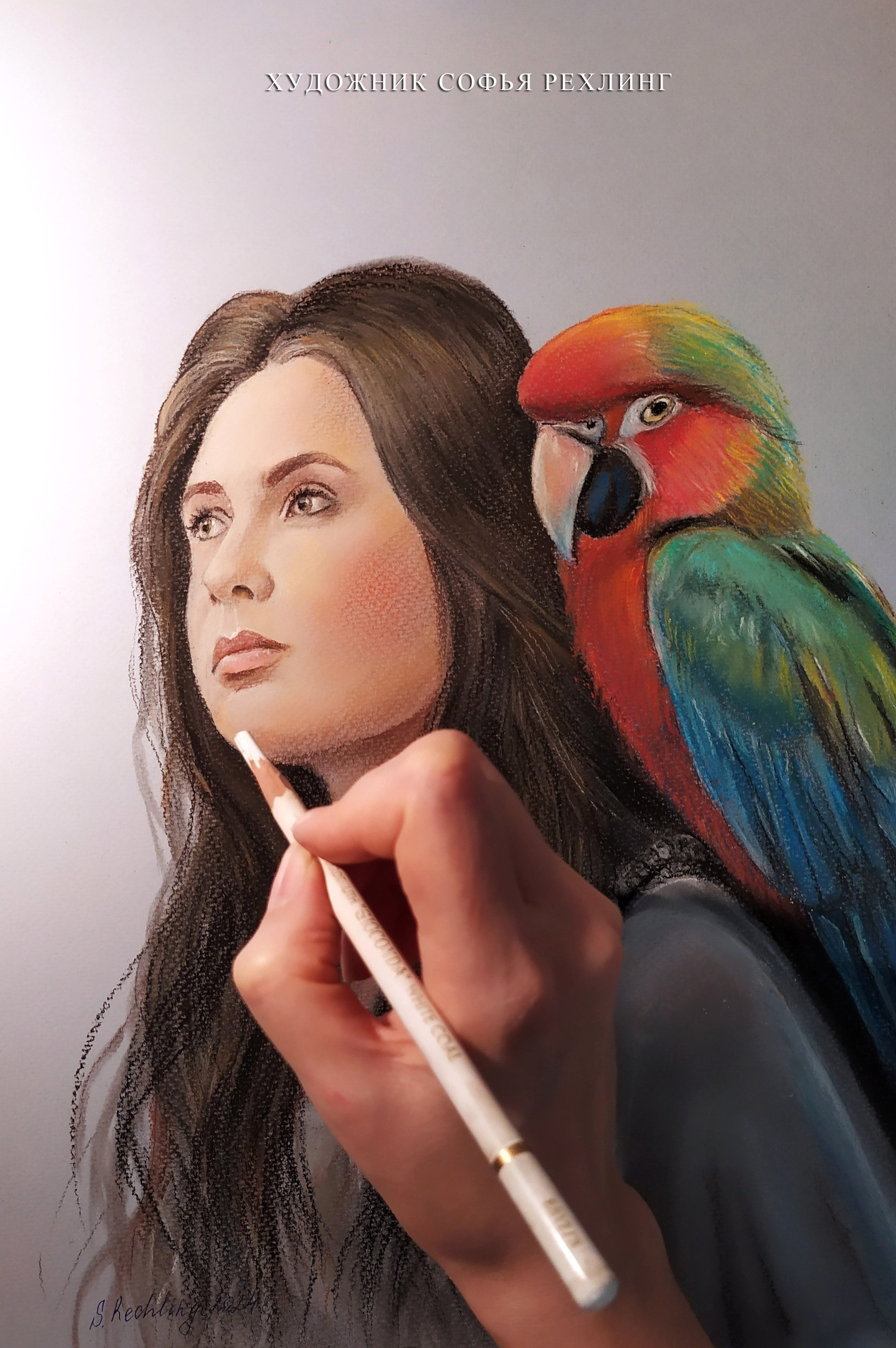 Portrait 30×40 cm → view. Portraits and paintings to order