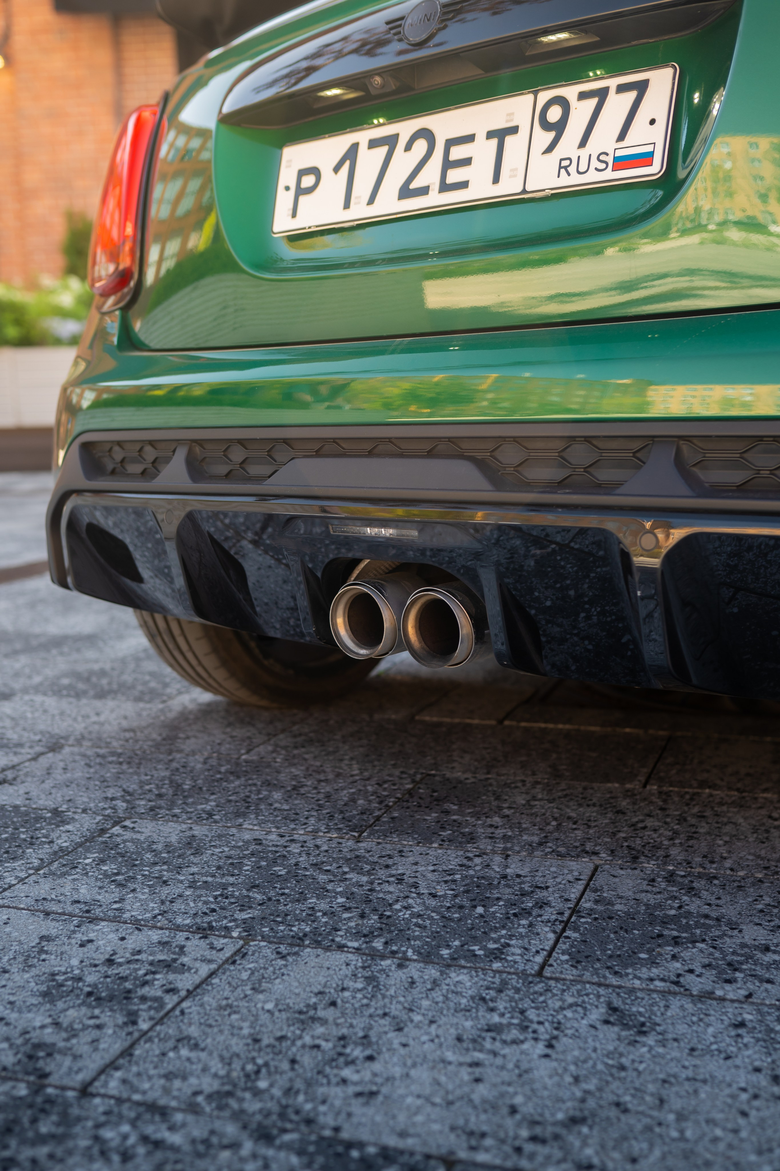 Mini Copper JCW Green. Mirllaev