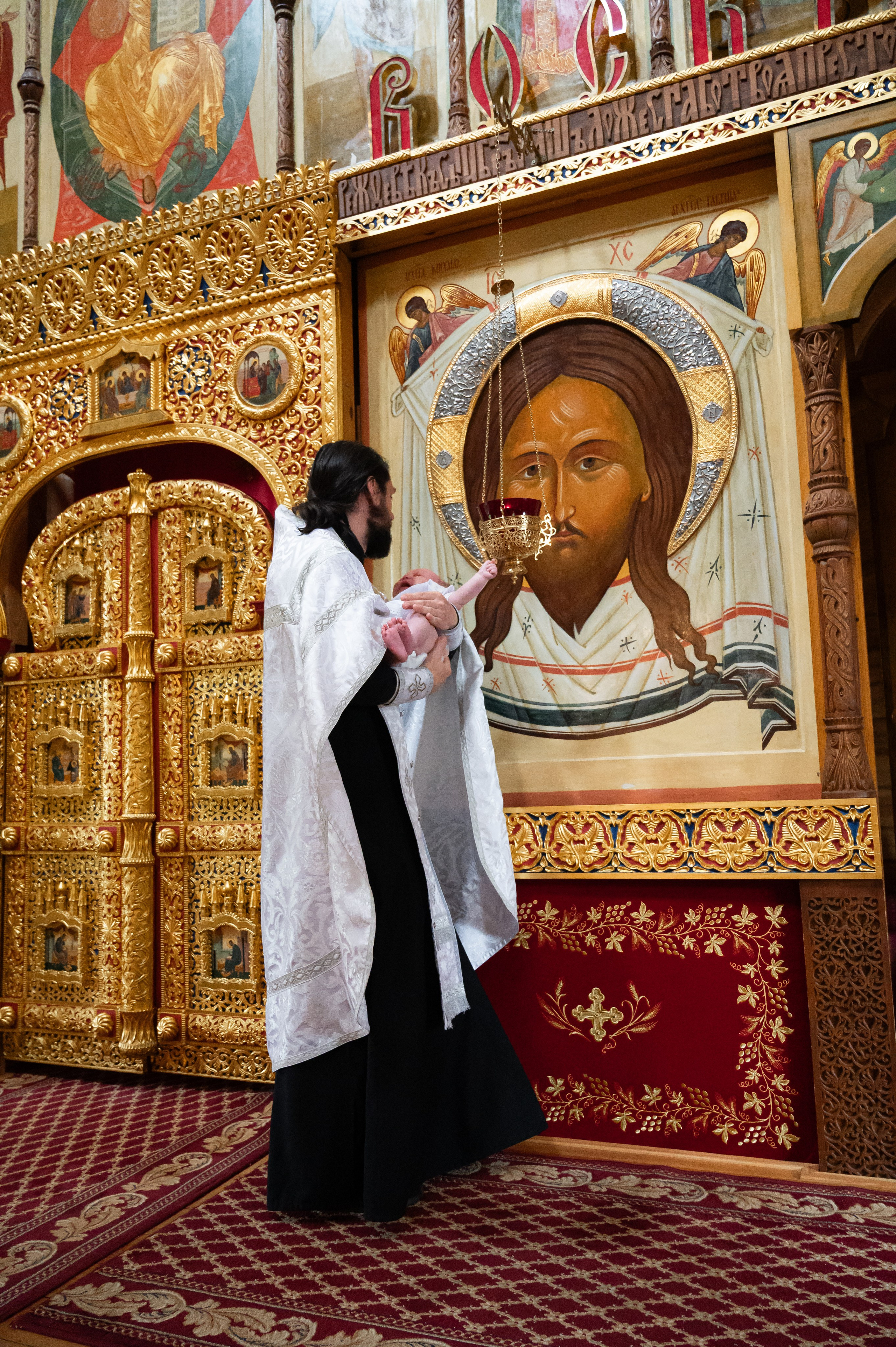 Крещение. Портретный и свадебный фотограф в Москве Анастасия Терентьева