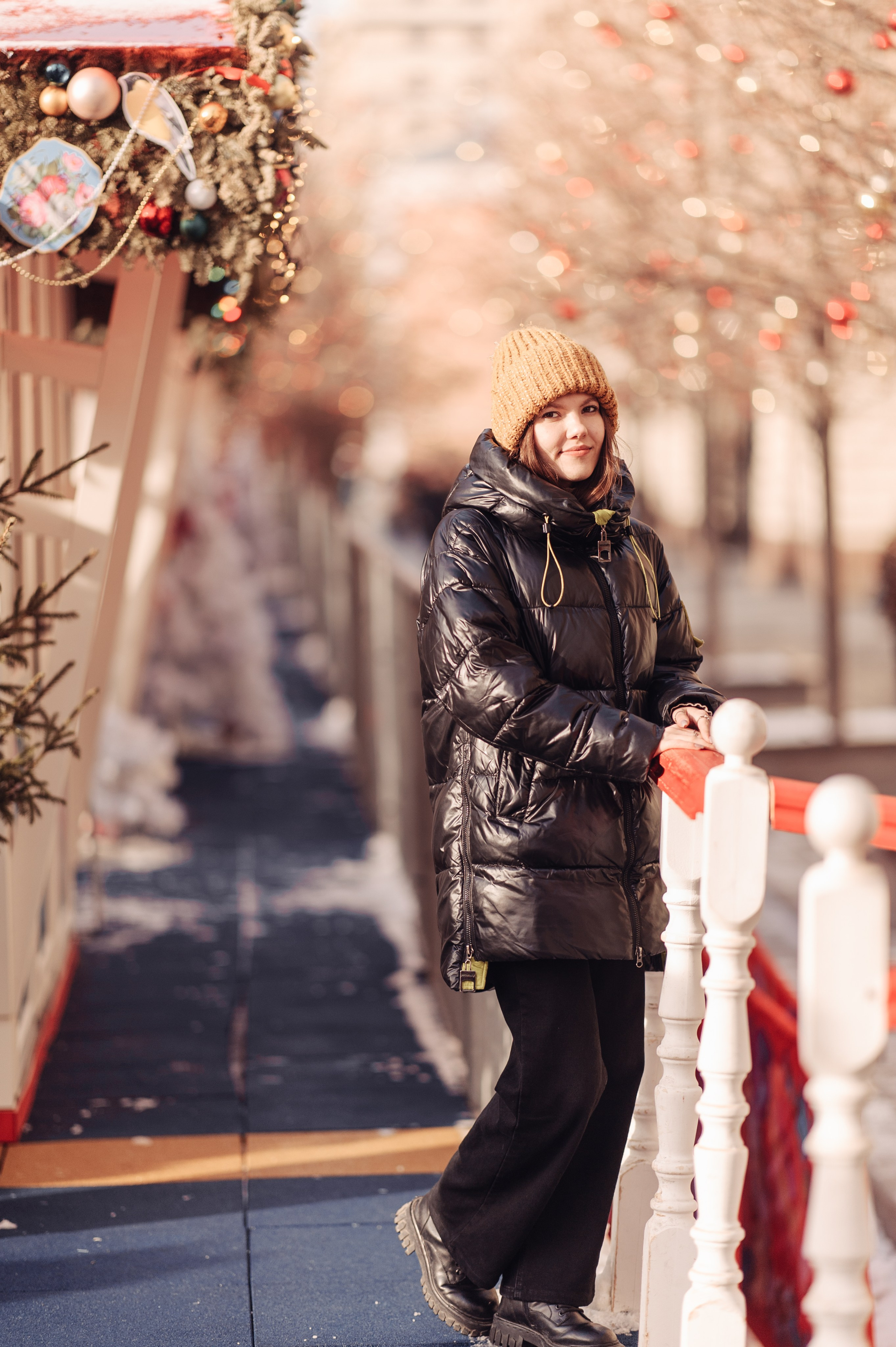 Тепло в объективе — Рождественская съемка на Красной площади. Дмитрий Черяник свадебный и семейный фотограф