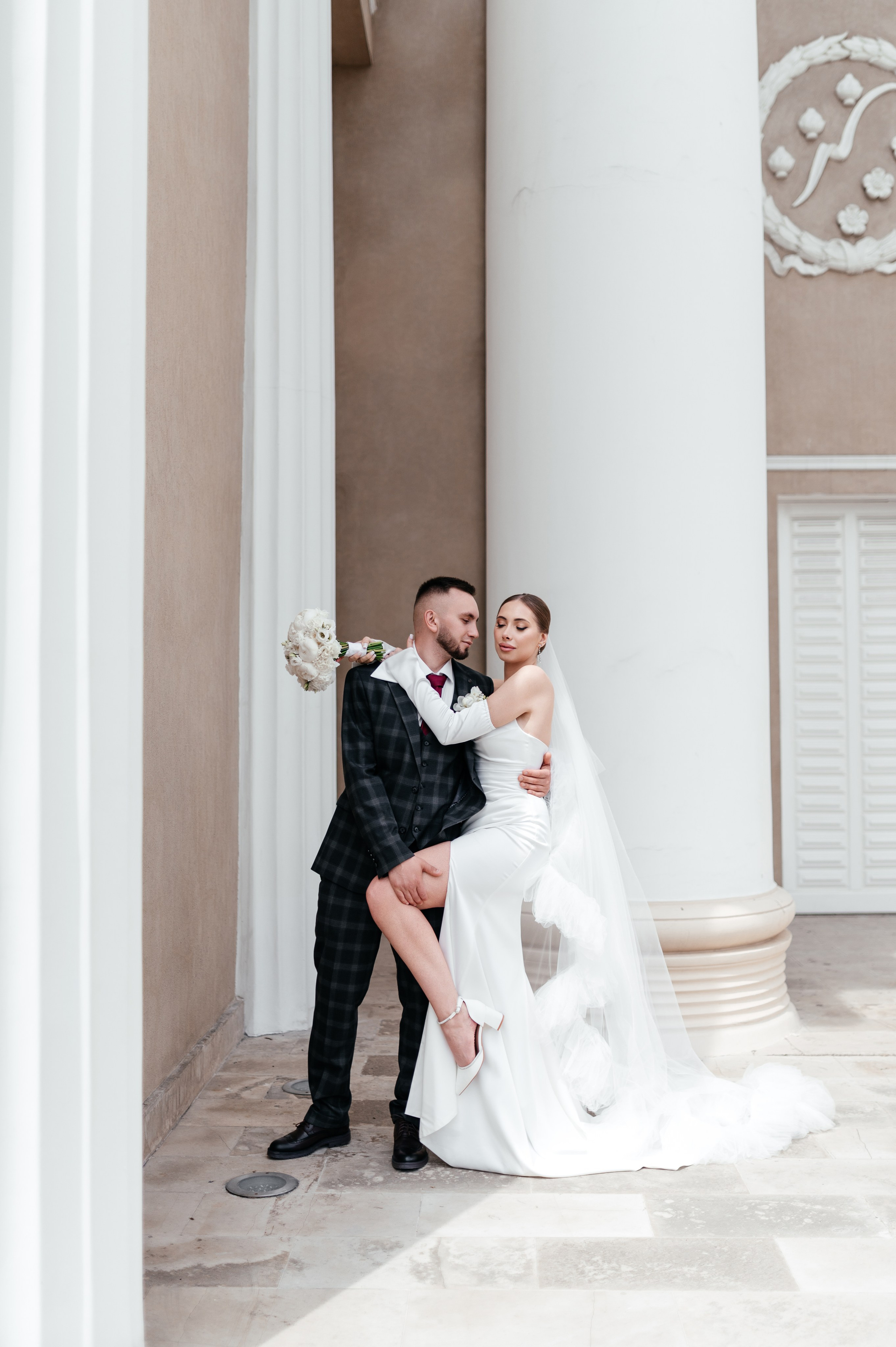 Свадебная фотосессия Сергея и Юлии, Москва. Свадебный и индивидуальный фотограф Никита Роут | Москва