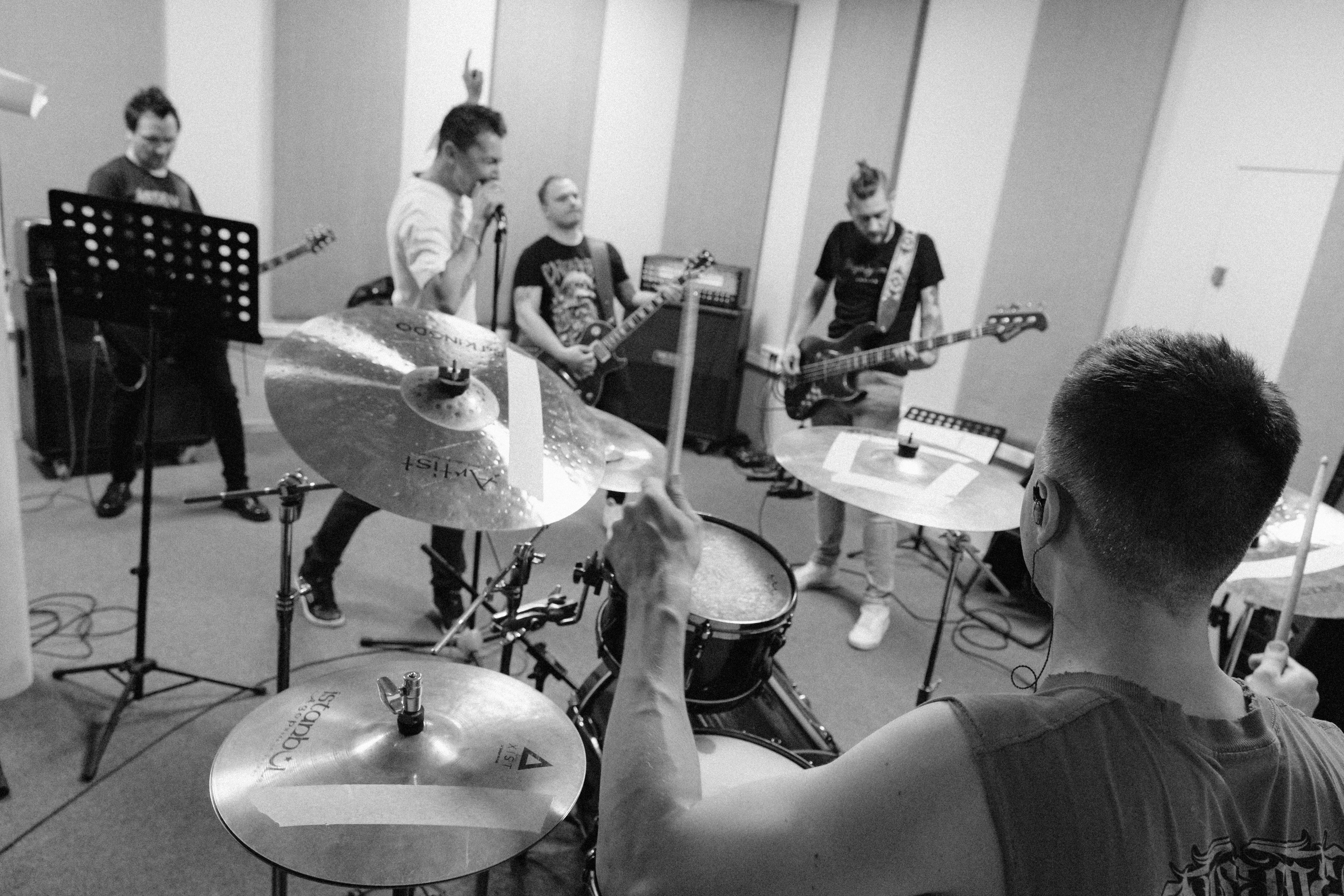 Группа «Effect Radio». Репетиция. Профессиональный фотограф в Москве и МО Денис Кулешов