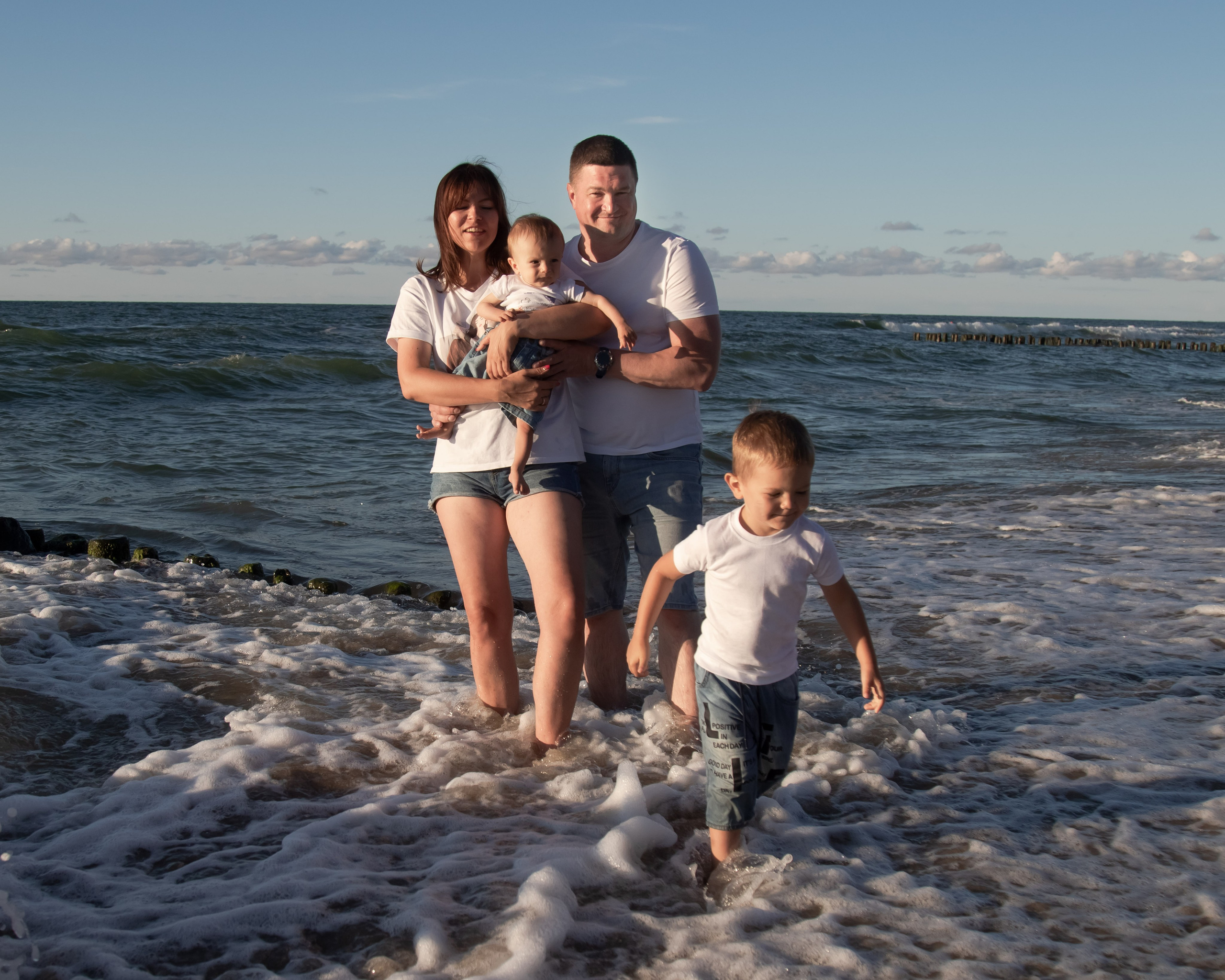 Пять мужчин и одна дама (мама). Фотограф Зеленоградск Лиана Сопина