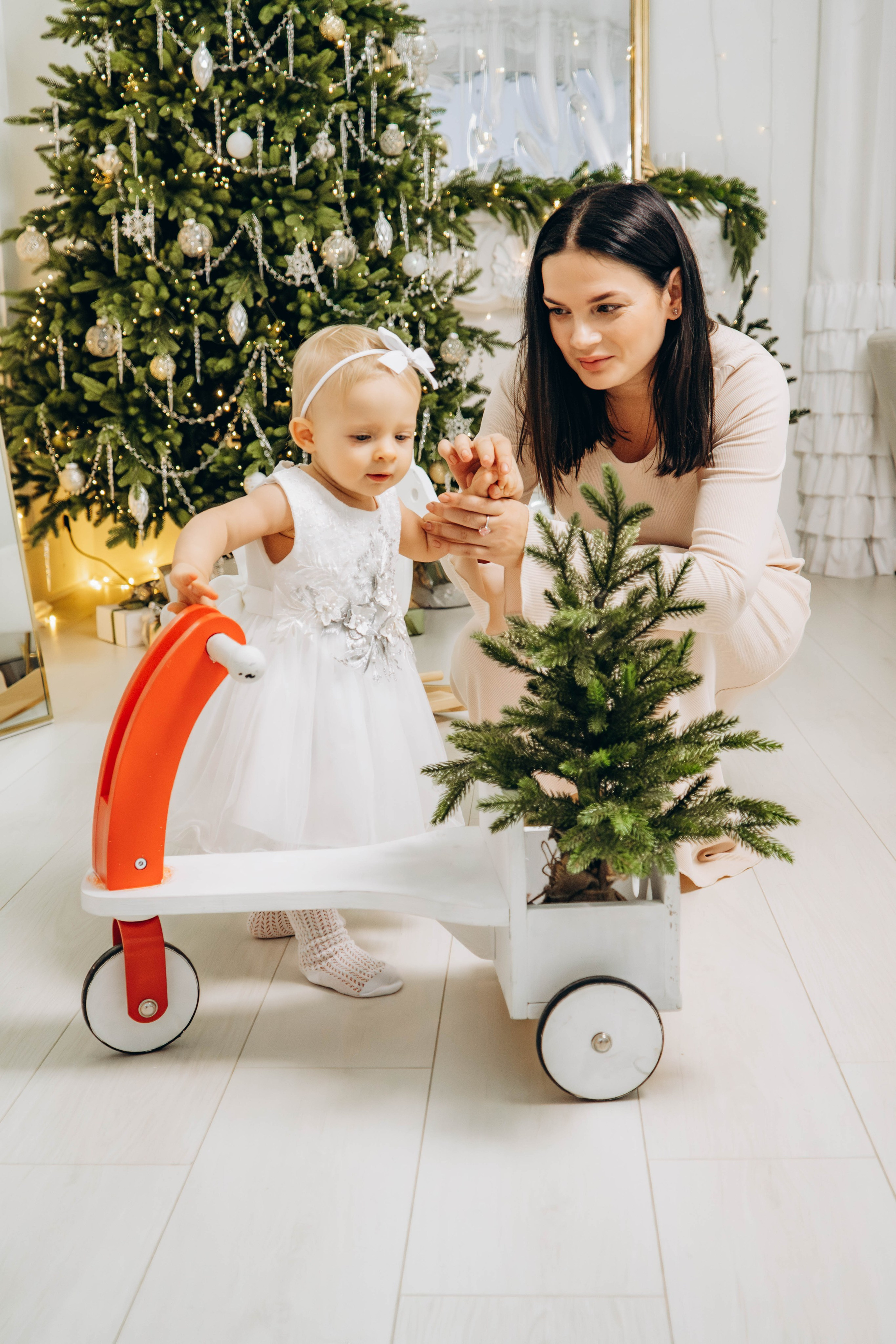 Съемка на годик малышки. Студия «LuLu». Фотограф Москва Валерия Веденина