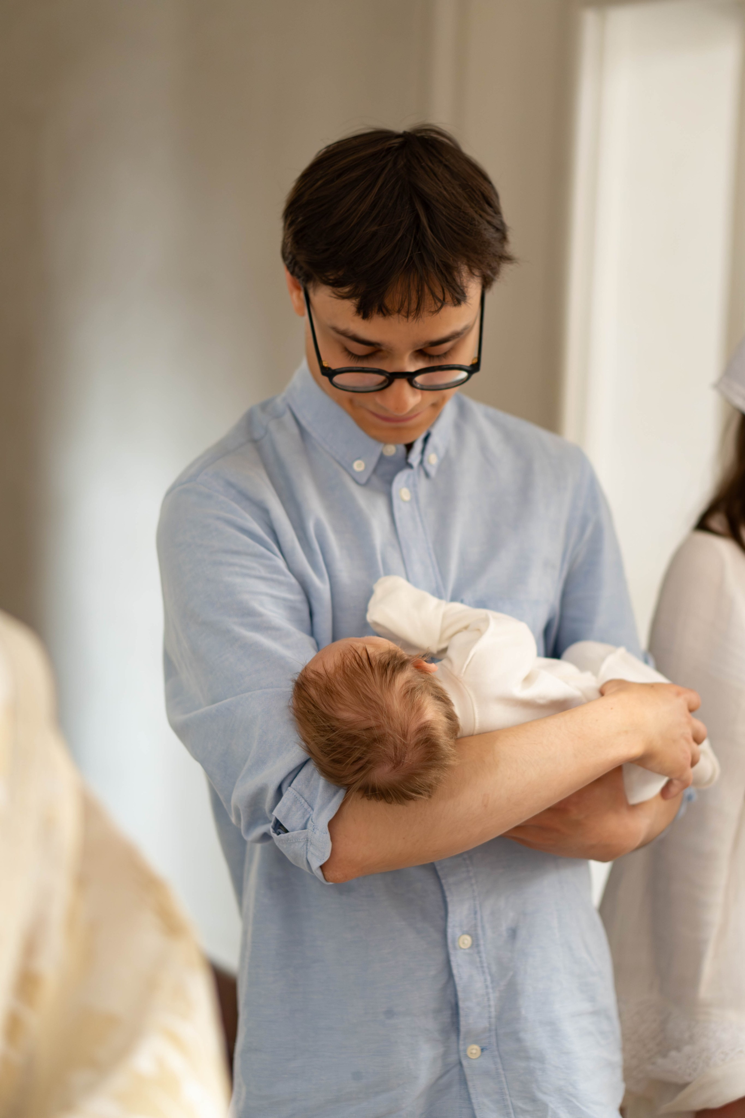 Крещение Миропии Лихов переулок ПСТГУ. Фотограф Москва Валерия Веденина