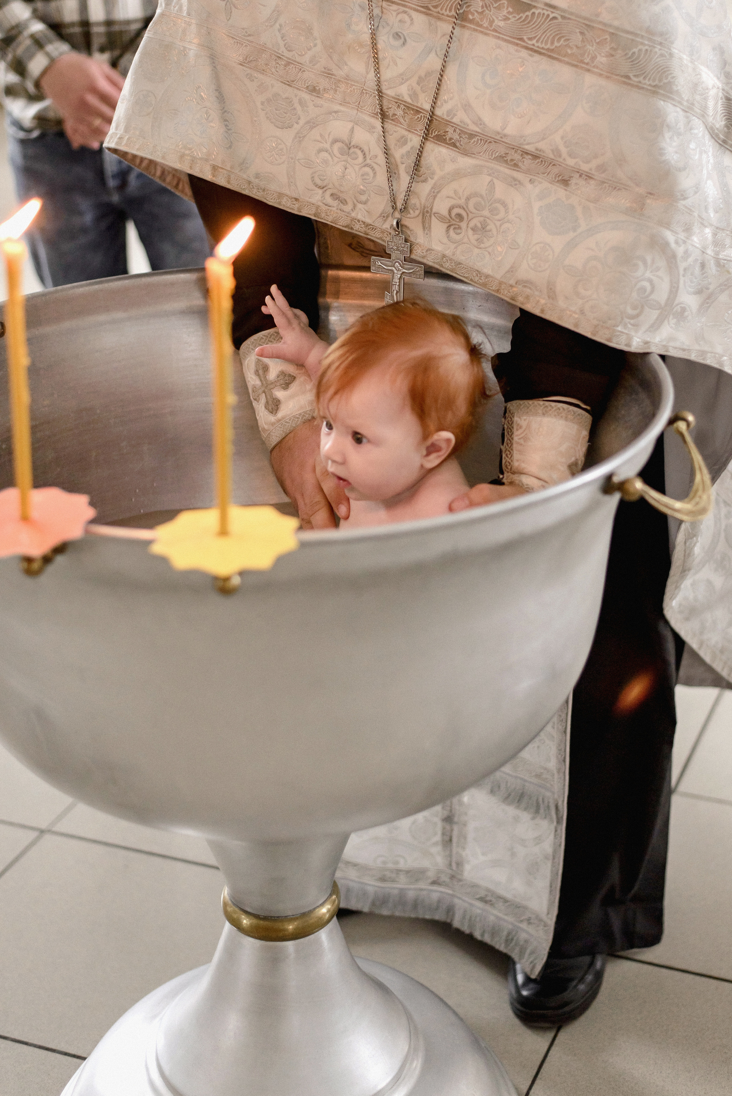 Таинство Крещения Алисы, Свято-Успенский Храм, г. Аксай. Семейный фотограф в Новочеркасске Виктория Громова
