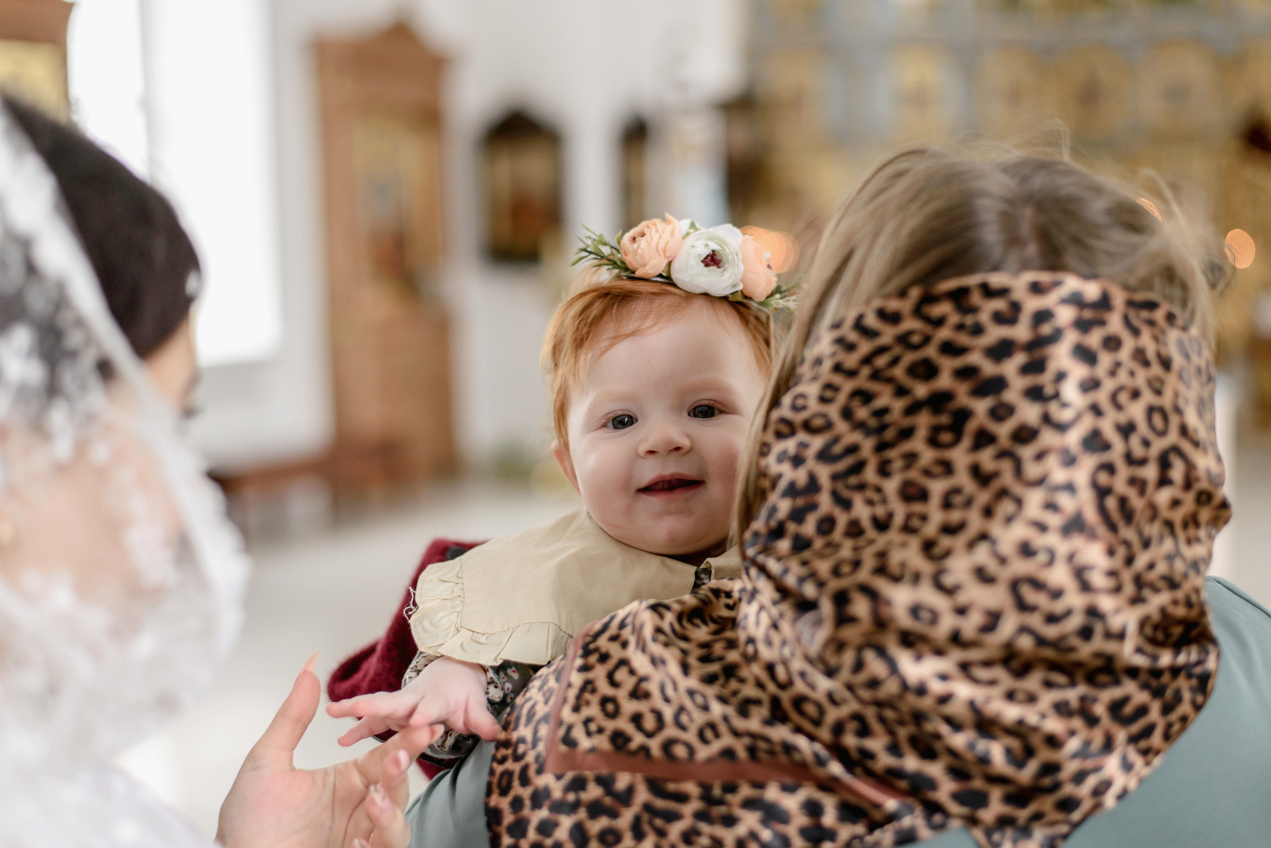Таинство Крещения Алисы, Свято-Успенский Храм, г. Аксай. Семейный фотограф в Новочеркасске Виктория Громова