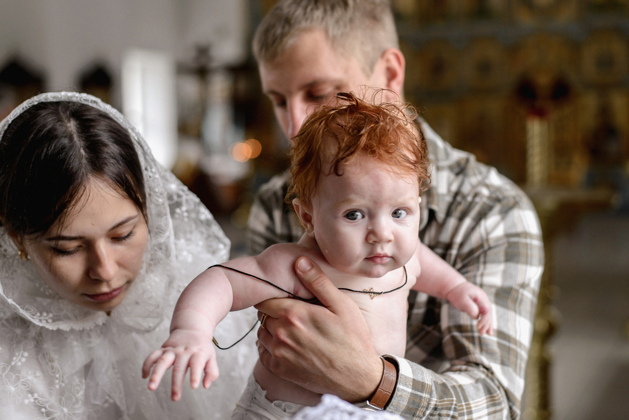 Таинство Крещения Алисы, Свято-Успенский Храм, г. Аксай. Семейный фотограф в Новочеркасске Виктория Громова