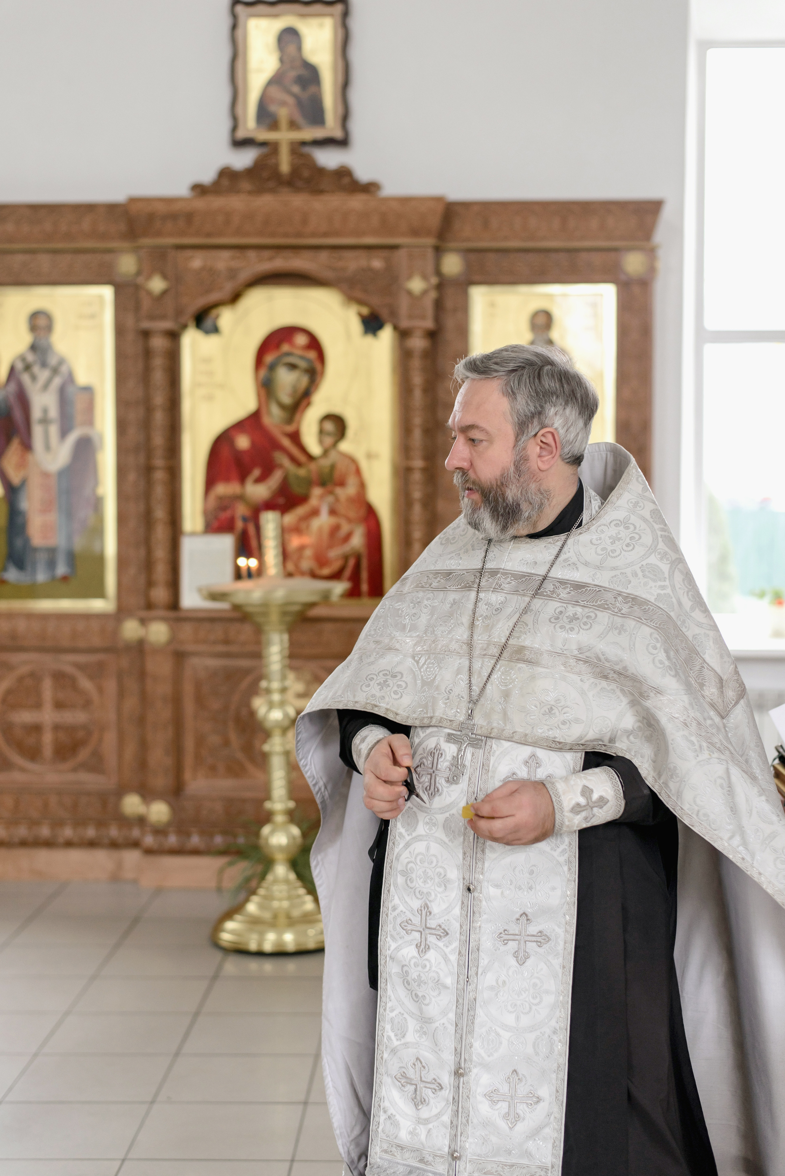 Таинство Крещения Алисы, Свято-Успенский Храм, г. Аксай. Семейный фотограф в Новочеркасске Виктория Громова