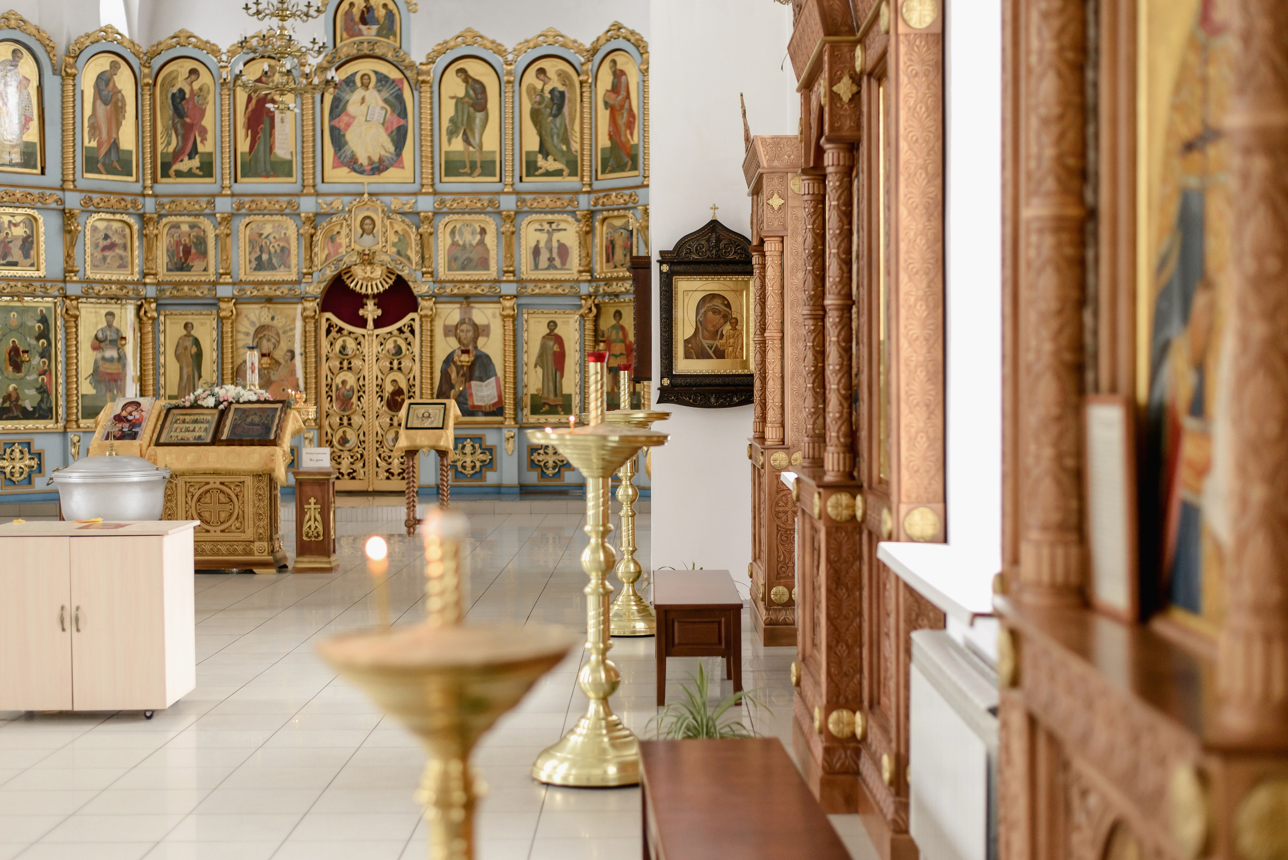 Таинство Крещения Алисы, Свято-Успенский Храм, г. Аксай. Семейный фотограф в Новочеркасске Виктория Громова